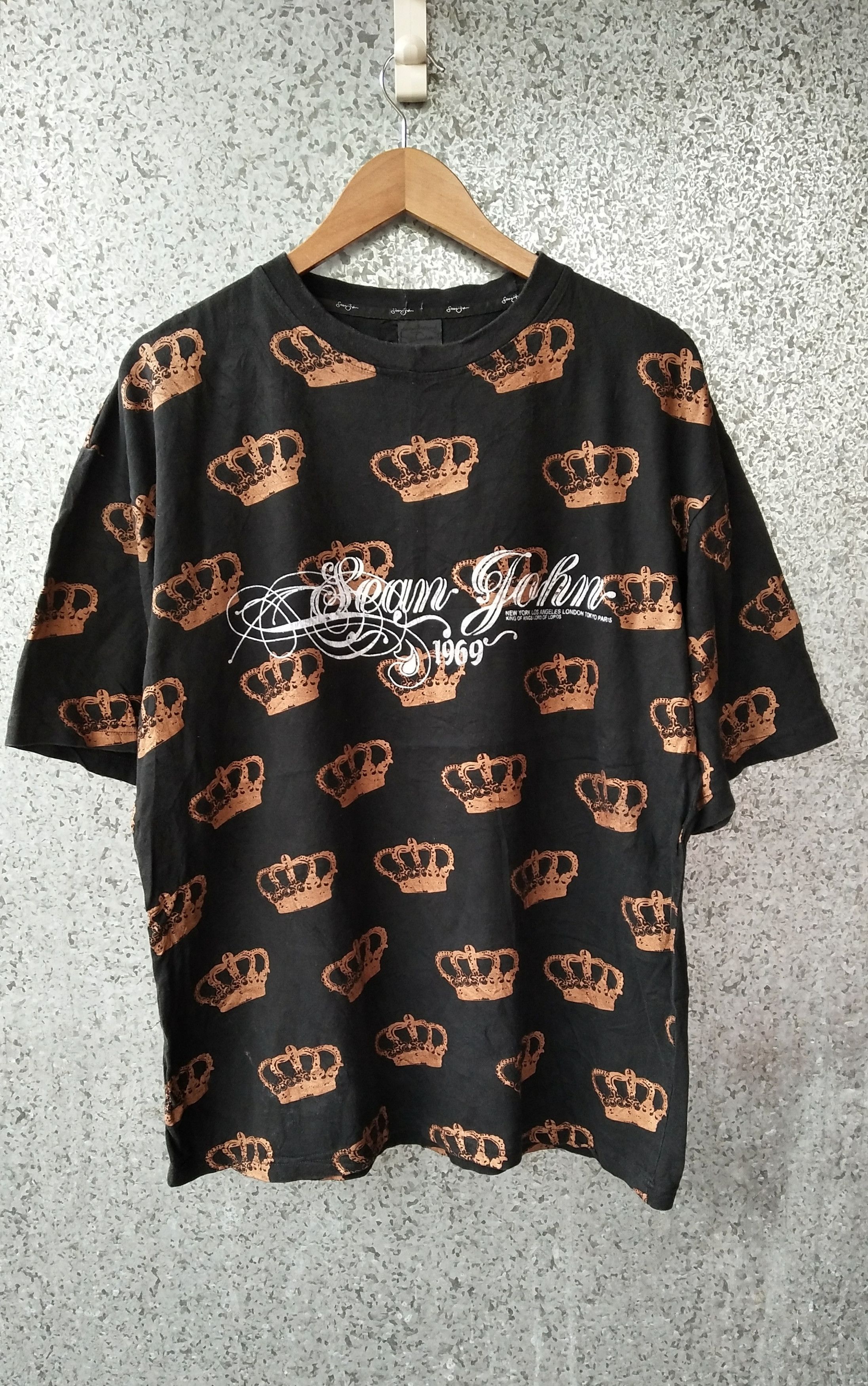 Sean John Sean John full print t shirt Size US L / EU 52-54 / 3 - 1 Thumbnail