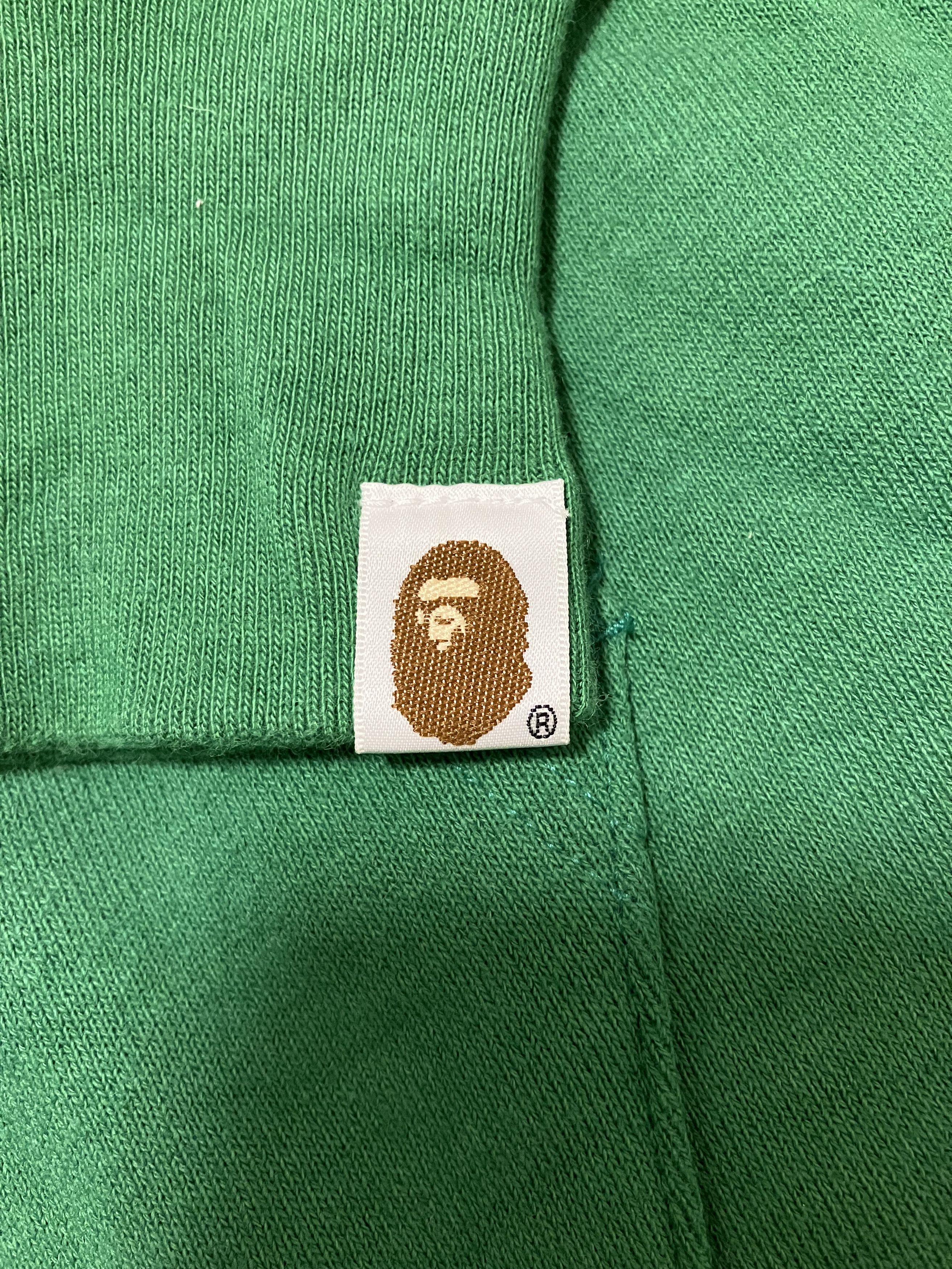 Bape Bape green milo shark camo full zip hoodie Size US XXL / EU 58 / 5 - 7 Thumbnail