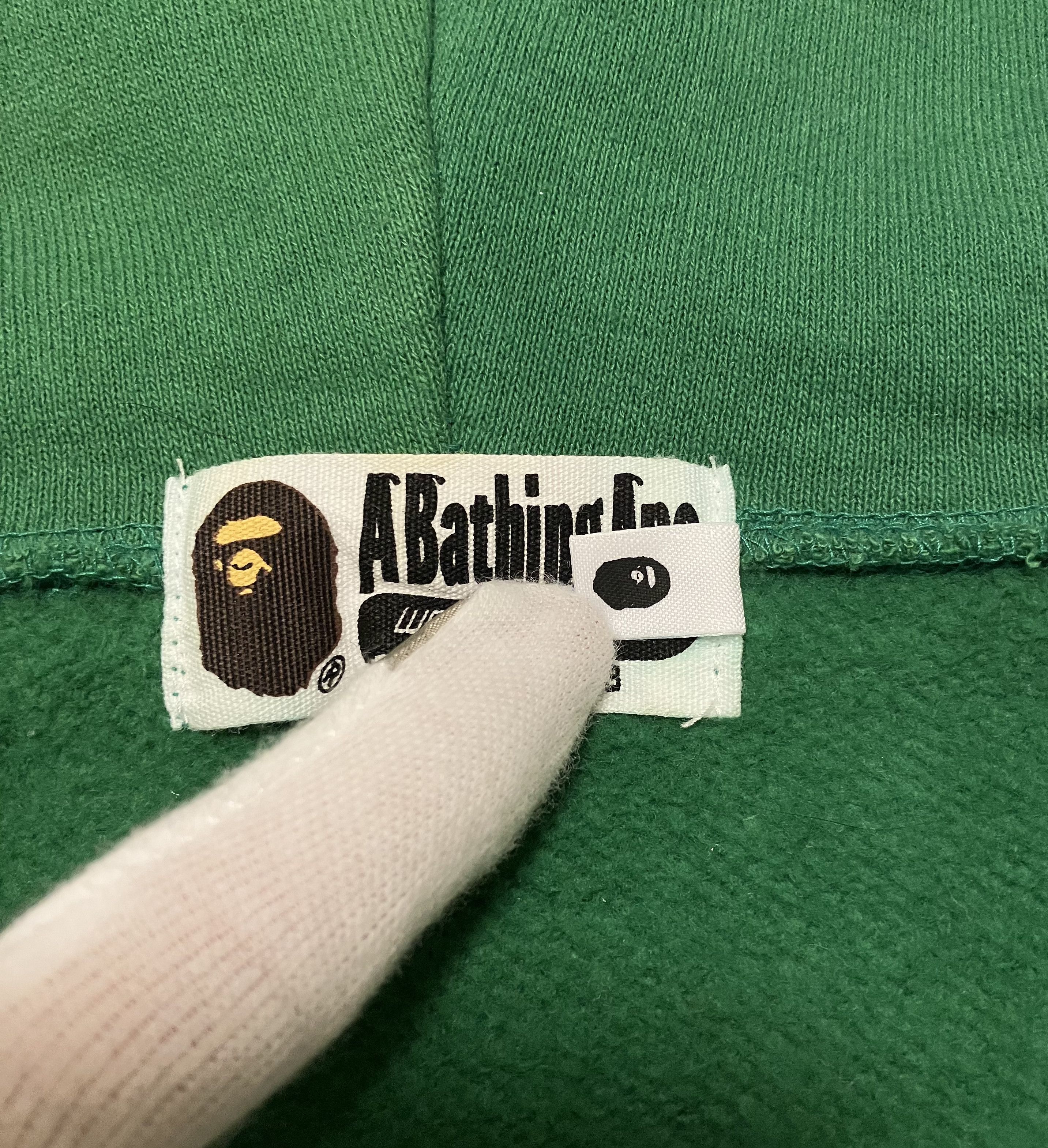 Bape Bape green milo shark camo full zip hoodie Size US XXL / EU 58 / 5 - 11 Thumbnail