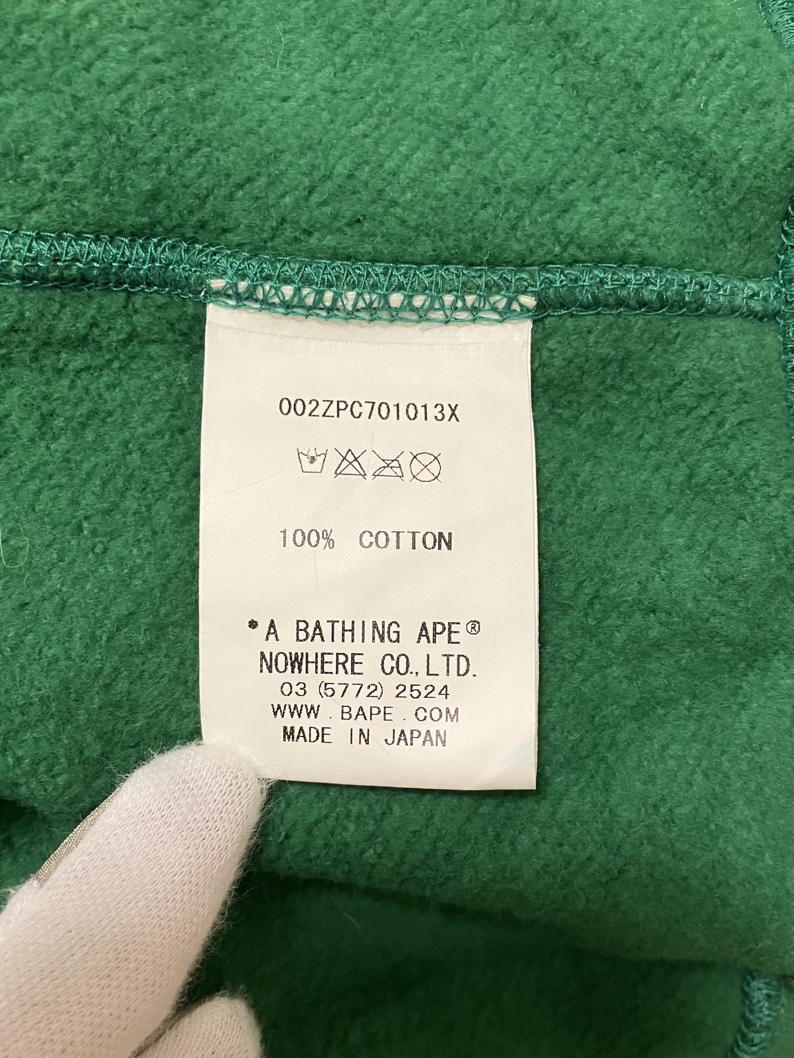 Bape Bape green milo shark camo full zip hoodie Size US XXL / EU 58 / 5 - 12 Thumbnail