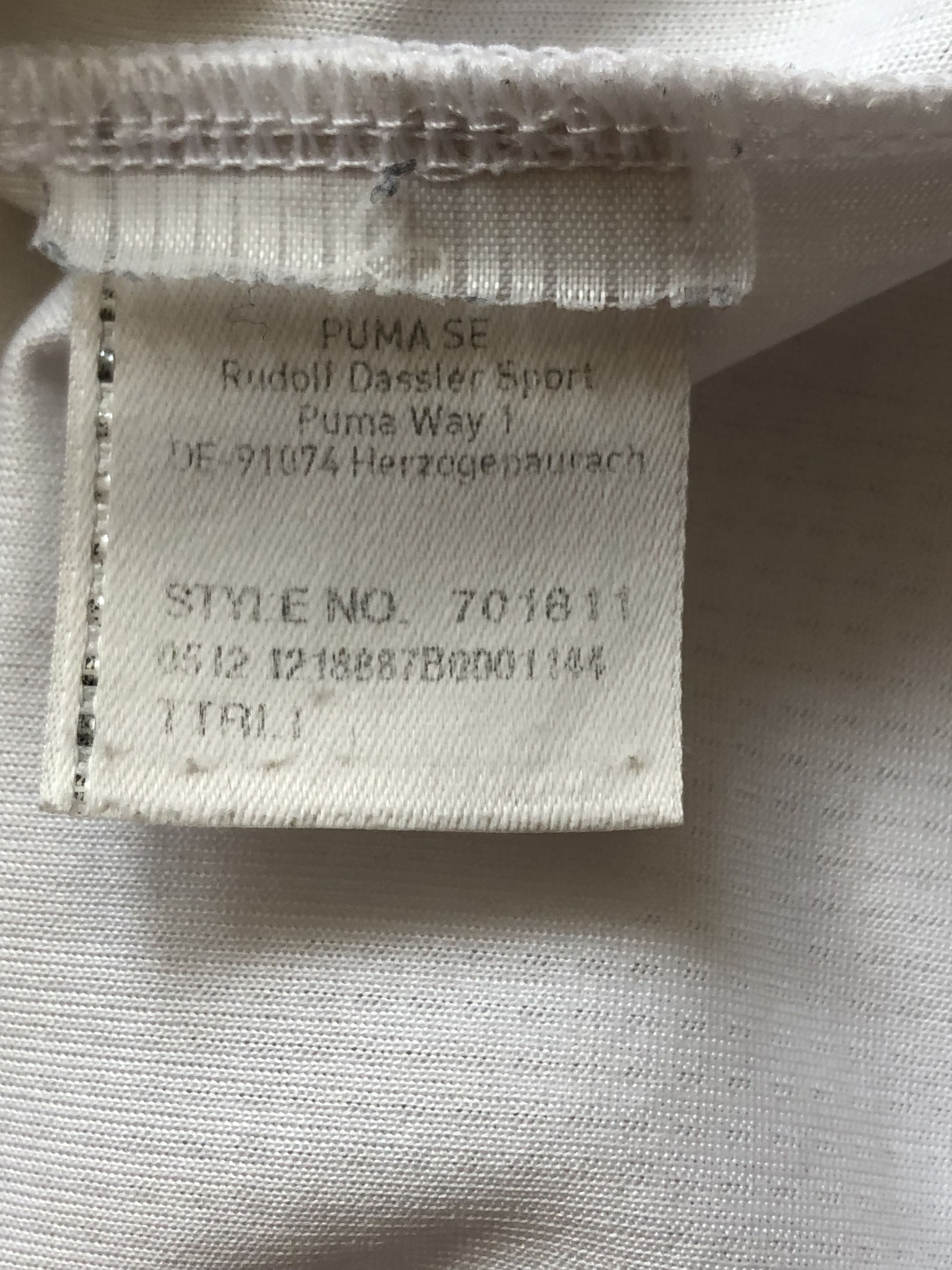 Puma Borussia Dortmund Football Training Shirt White Y2K Hype Size US S / EU 44-46 / 1 - 5 Thumbnail