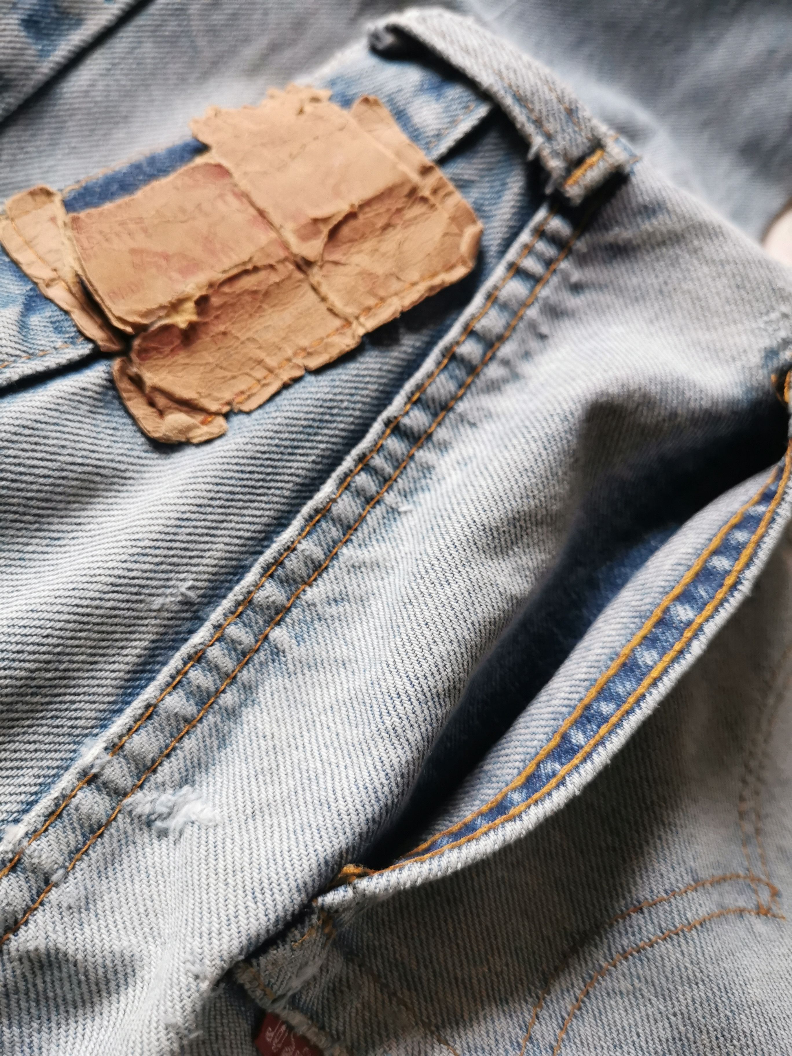 Levi's Vintage 80's Levi's 501 Redline Selvedge Jeans Size US 29 - 13 Thumbnail