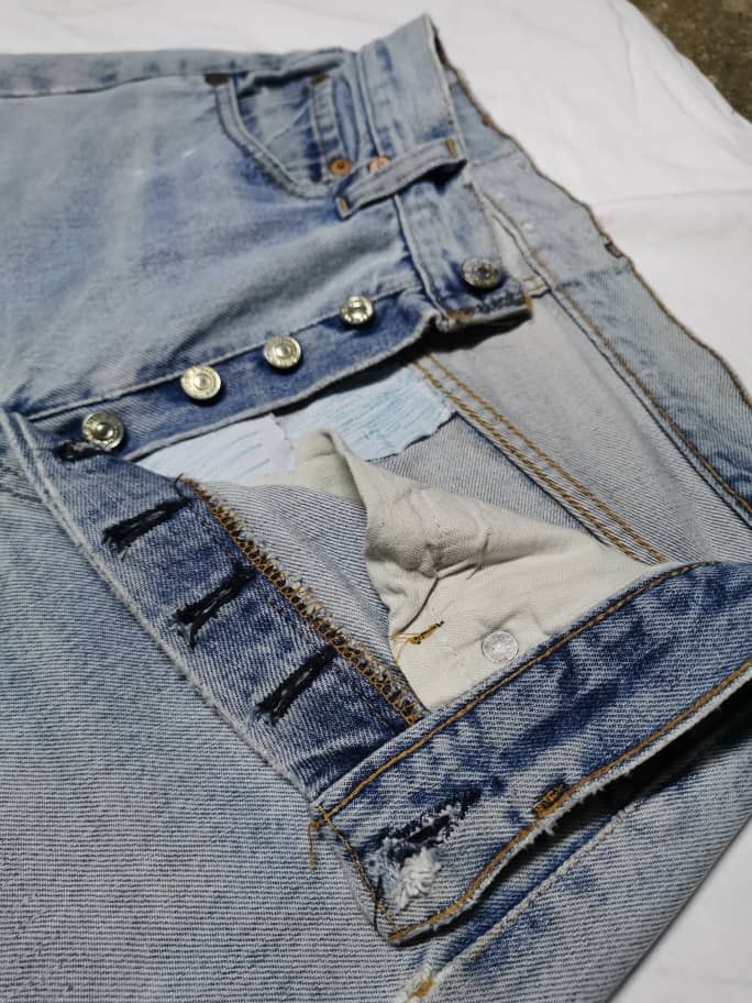 Levi's Vintage 80's Levi's 501 Redline Selvedge Jeans Size US 29 - 7 Thumbnail