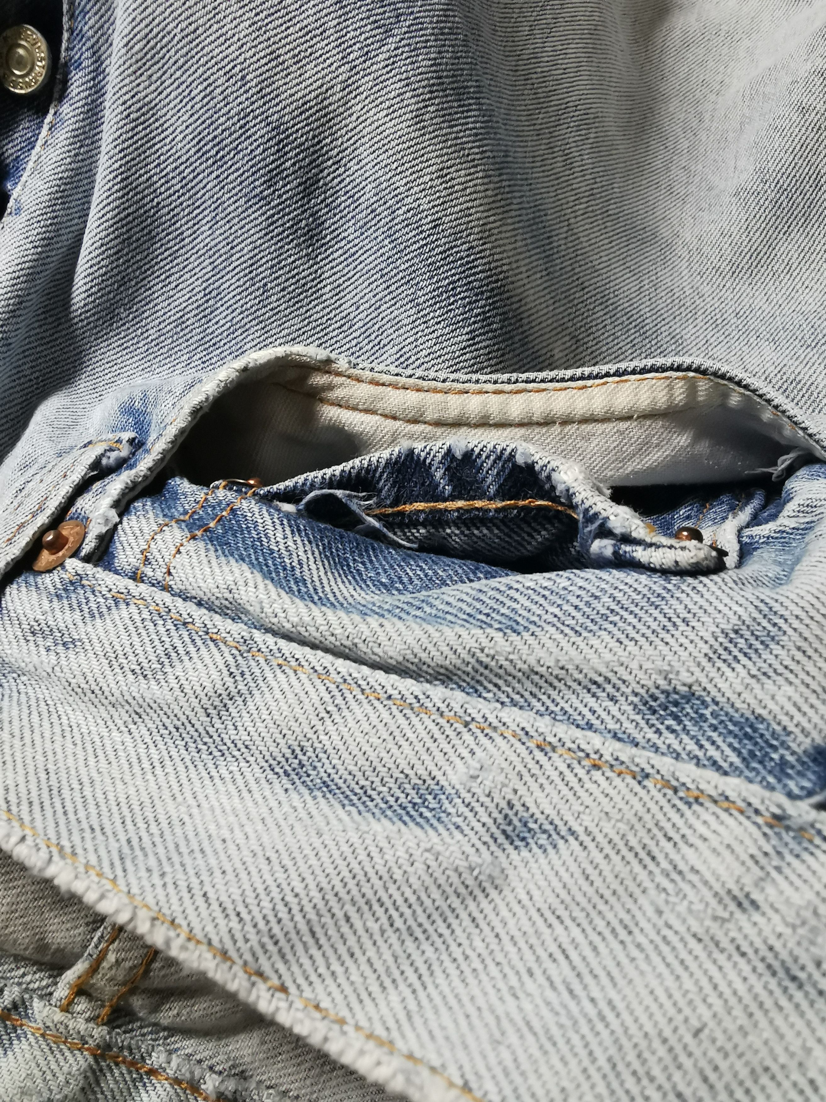 Levi's Vintage 80's Levi's 501 Redline Selvedge Jeans Size US 29 - 14 Thumbnail