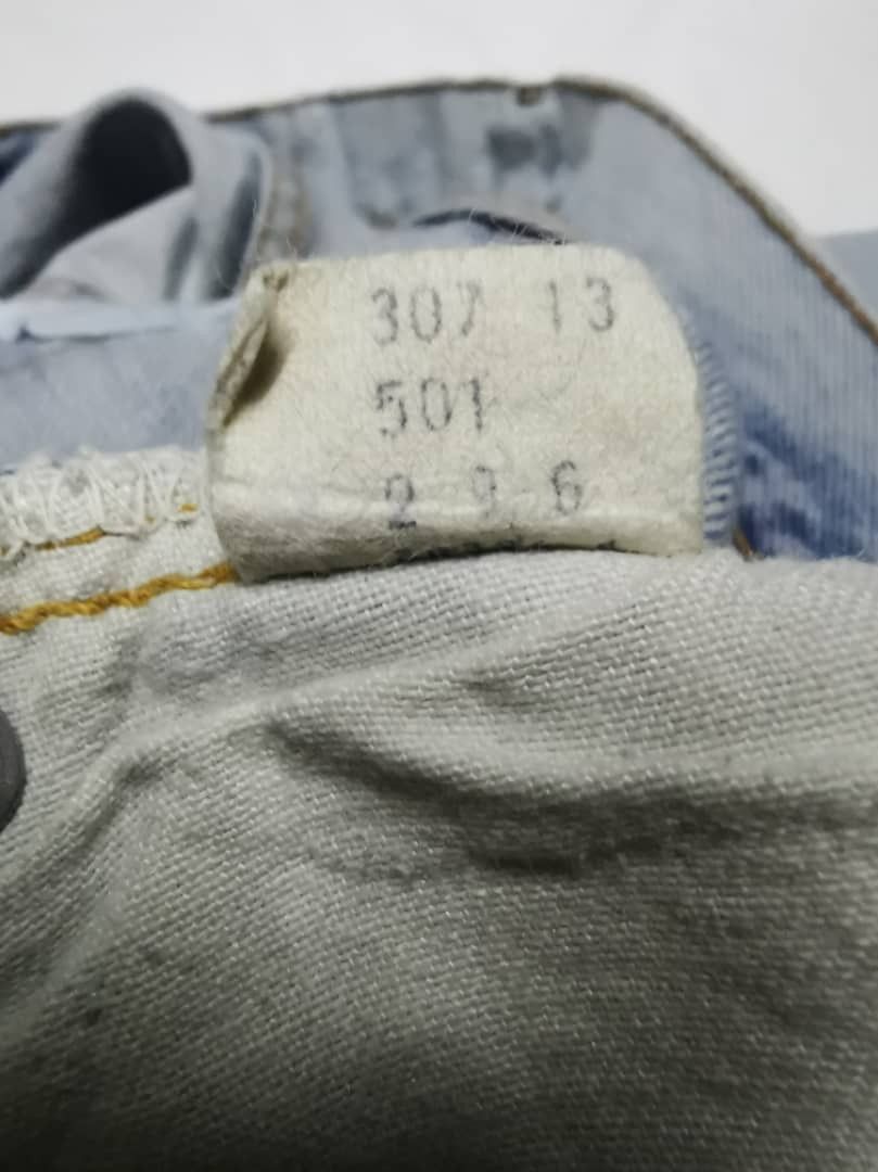 Levi's Vintage 80's Levi's 501 Redline Selvedge Jeans Size US 29 - 12 Thumbnail