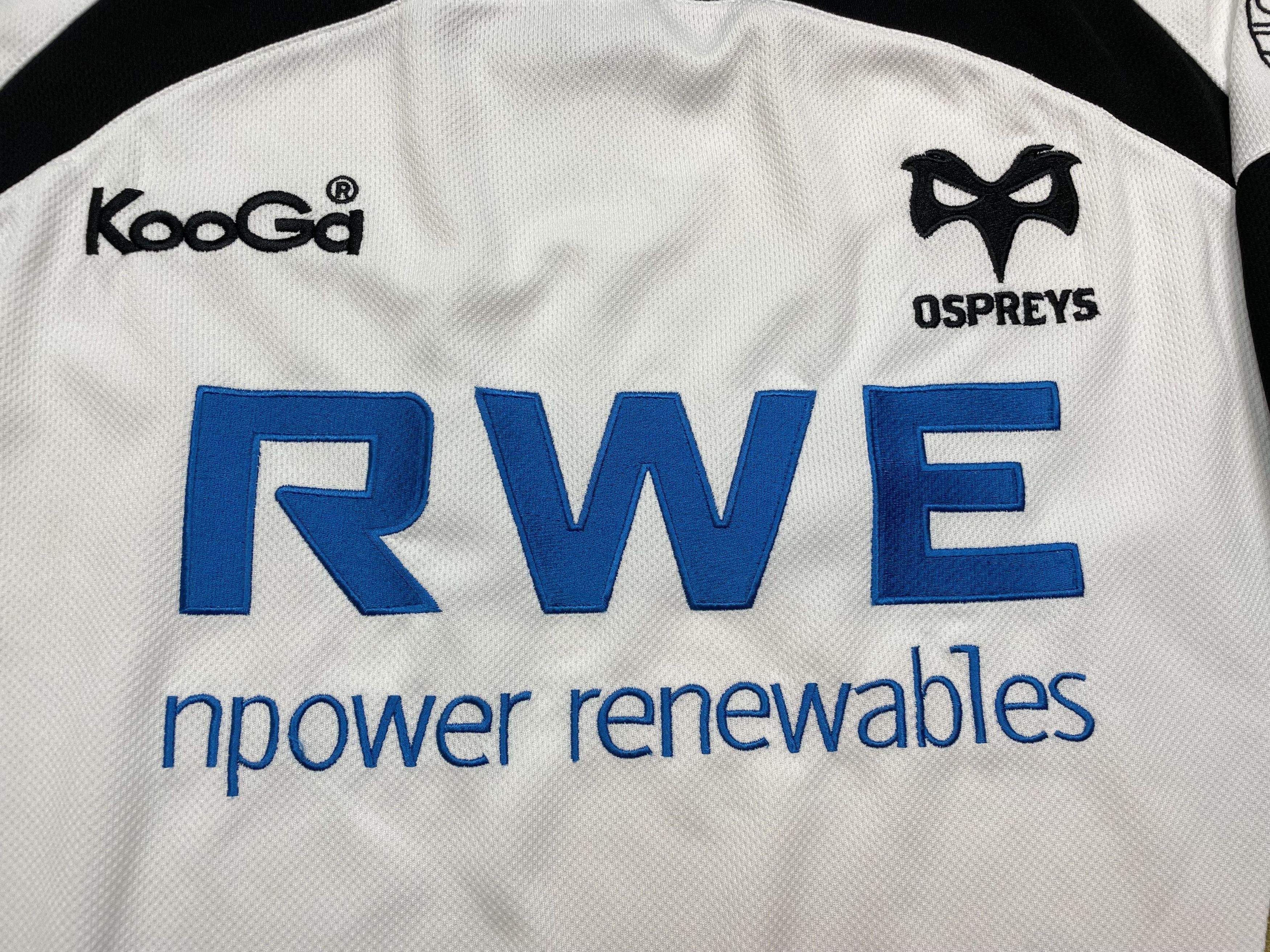 Other Ospreys Kooga Away Rugby Jersey 2009 Rare Sport Y2K Size US XXL / EU 58 / 5 - 3 Thumbnail