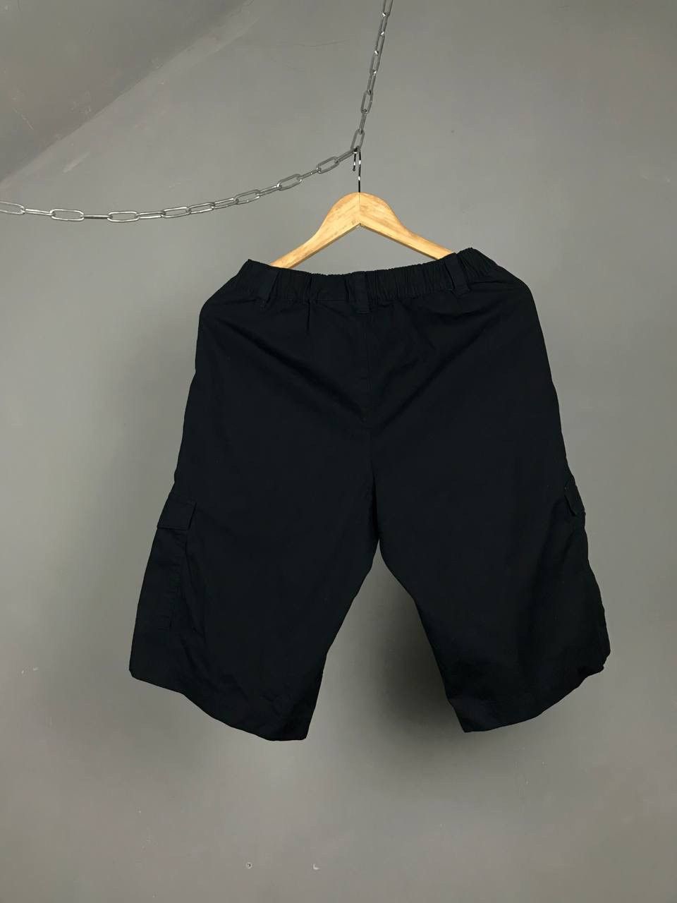 Nike × Vintage Nike swoosh streetwear vintage cargo shorts Size US 29 - 6 Thumbnail