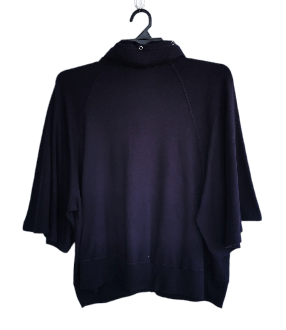 CABANE de ZUCCa Zucca Zip Up Short Sleeves Hoodie Size M / US 6-8 / IT 42-44 - 3 Thumbnail