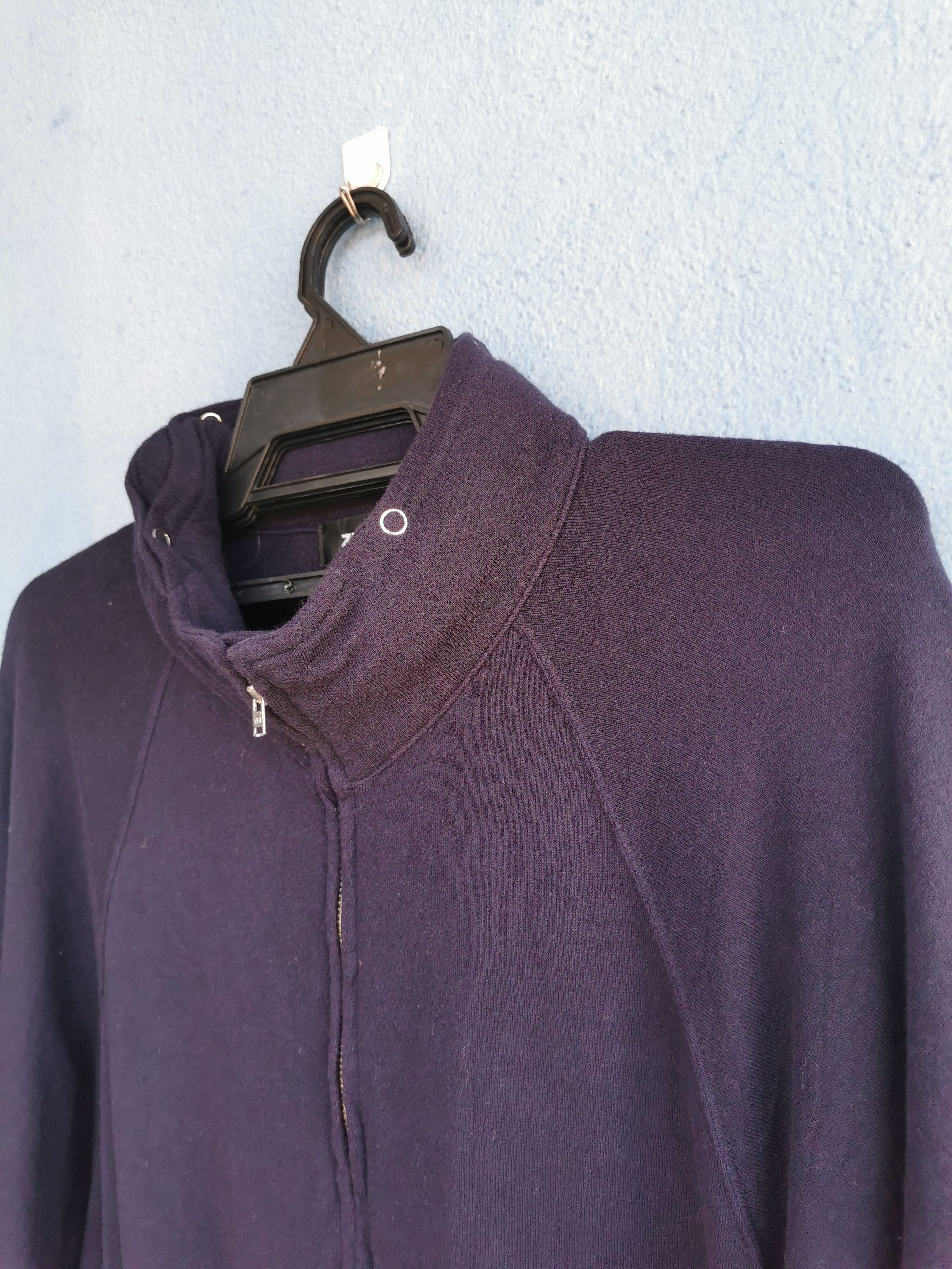 CABANE de ZUCCa Zucca Zip Up Short Sleeves Hoodie Size M / US 6-8 / IT 42-44 - 5 Thumbnail