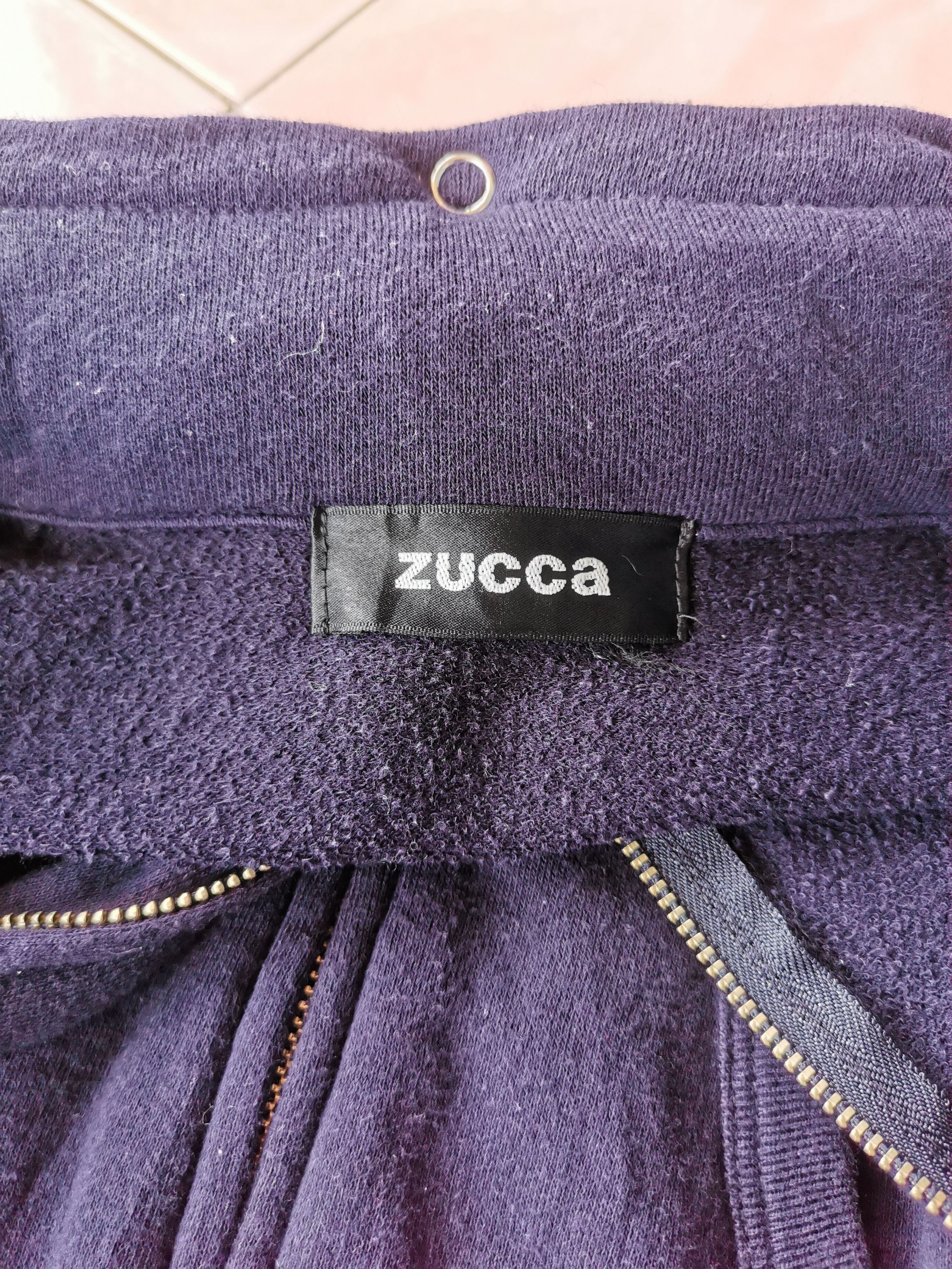 CABANE de ZUCCa Zucca Zip Up Short Sleeves Hoodie Size M / US 6-8 / IT 42-44 - 9 Thumbnail