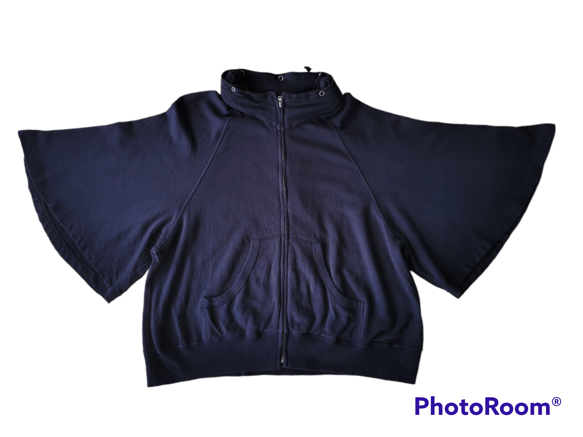 CABANE de ZUCCa Zucca Zip Up Short Sleeves Hoodie Size M / US 6-8 / IT 42-44 - 1 Thumbnail