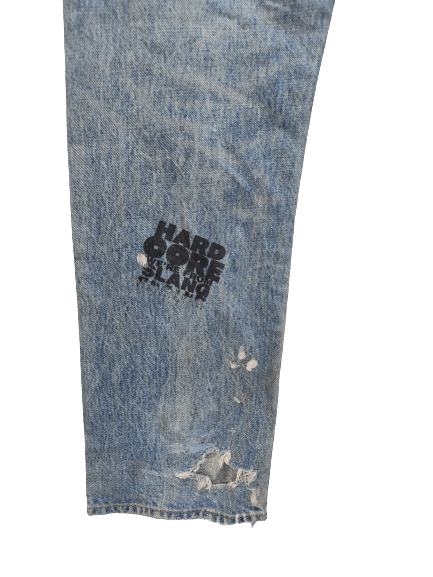 If Six Was Nine RNA INC Slang Jeans Distressed Denim Punk Seditionaries Size US 33 - 6 Thumbnail