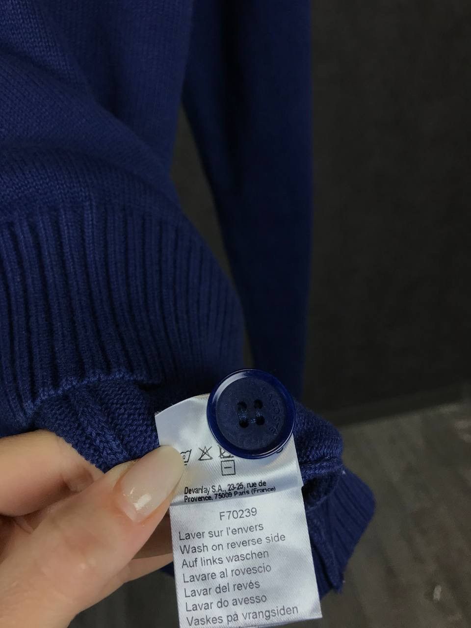 Lacoste Lacoste luxury streetwear sweater Size US L / EU 52-54 / 3 - 5 Thumbnail