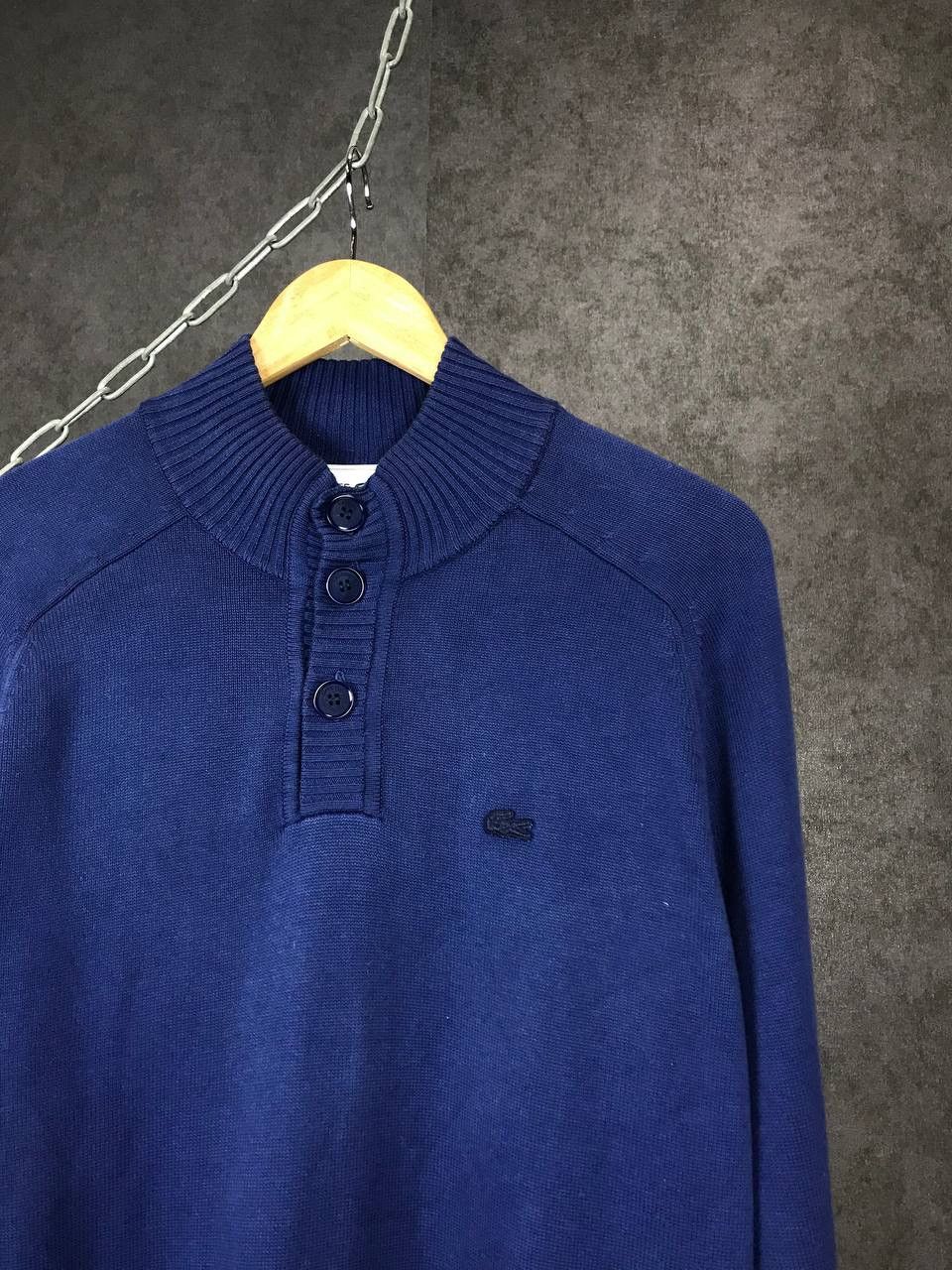 Lacoste Lacoste luxury streetwear sweater Size US L / EU 52-54 / 3 - 2 Thumbnail