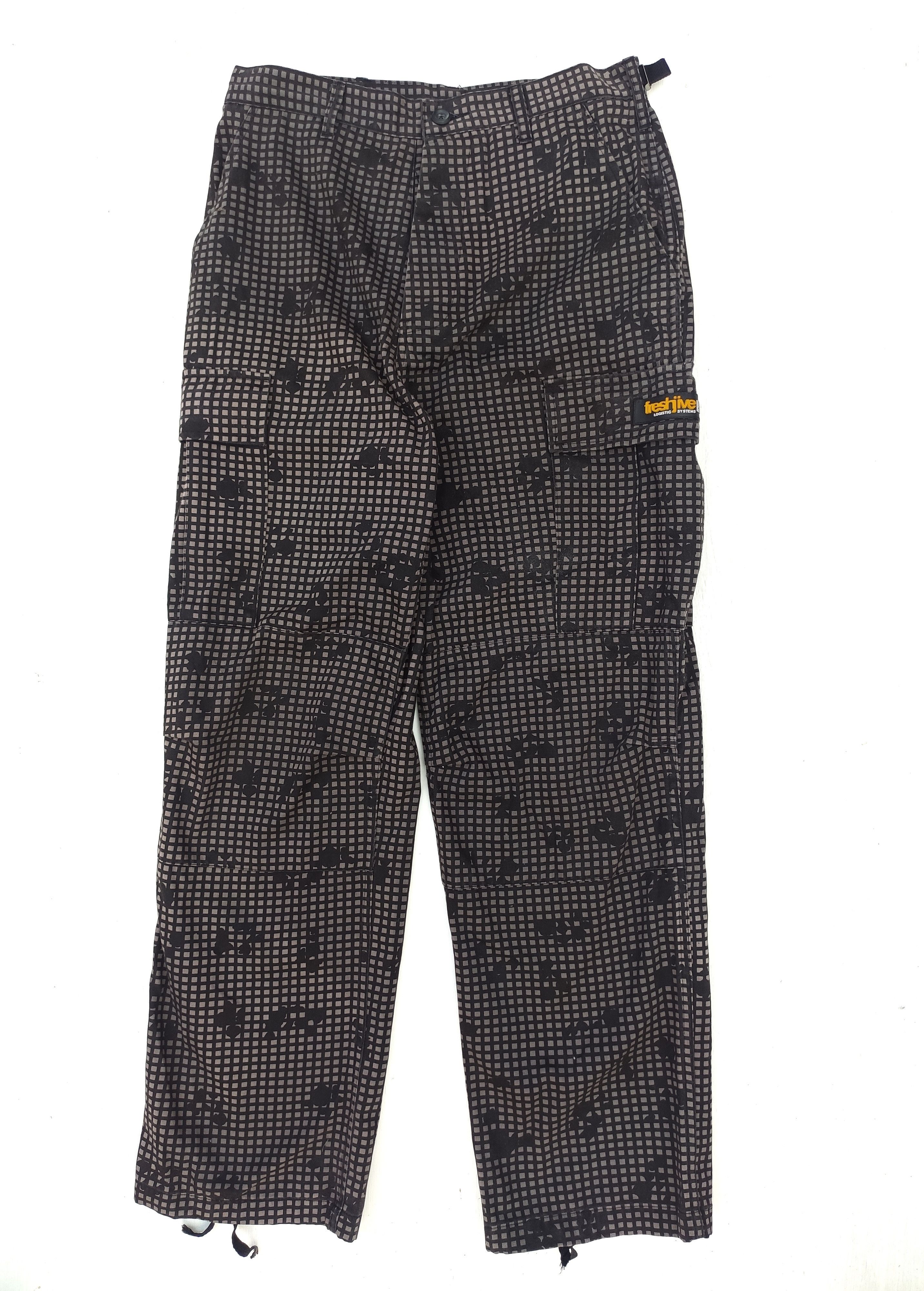 Freshjive Vintage Freshjive Cargo pants full print military Size US 30 / EU 46 - 1 Thumbnail