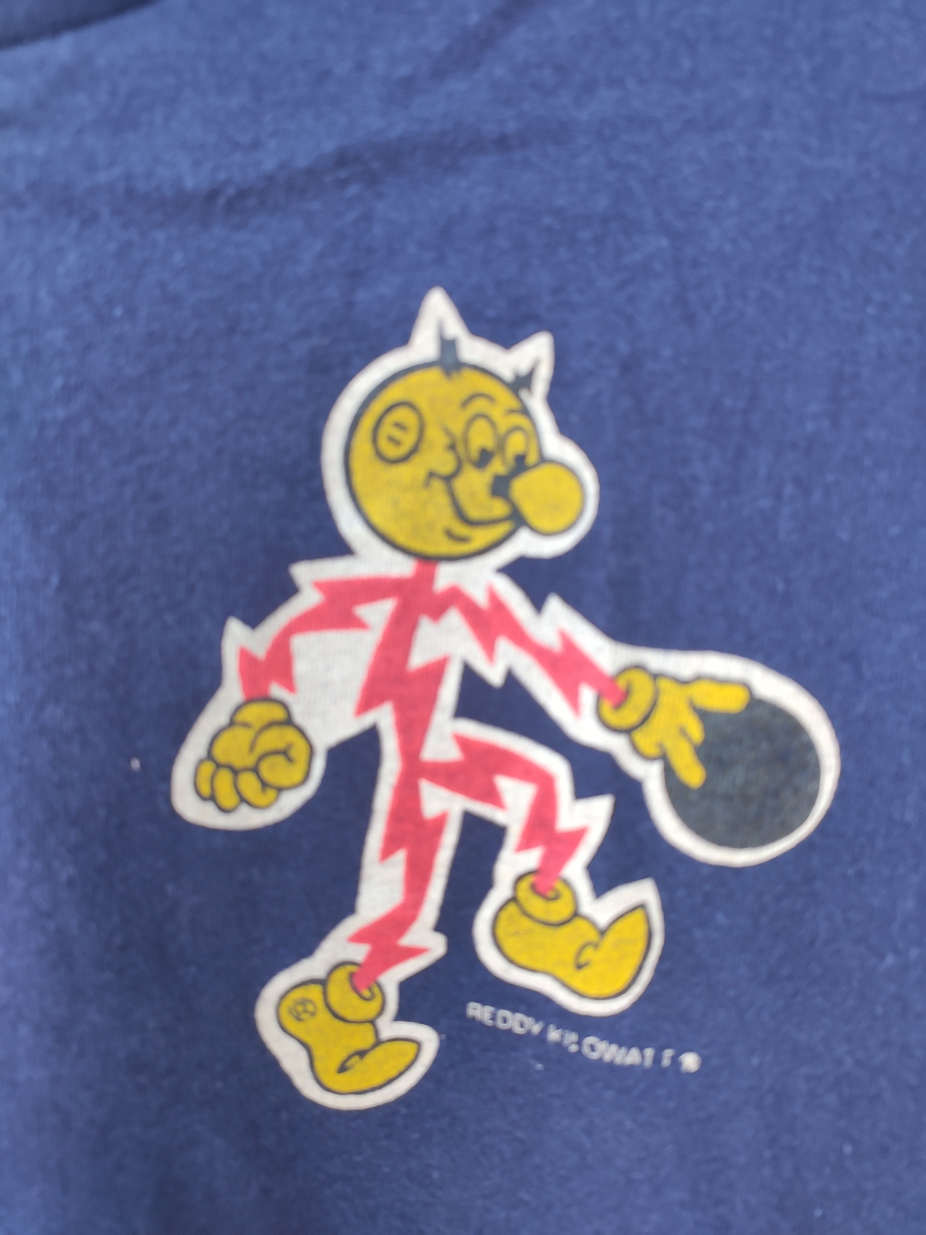 Anime × Cartoon Network × Vintage Vintage 80s Vintage Reddy Kilowatt t shirt Size US M / EU 48-50 / 2 - 4 Thumbnail