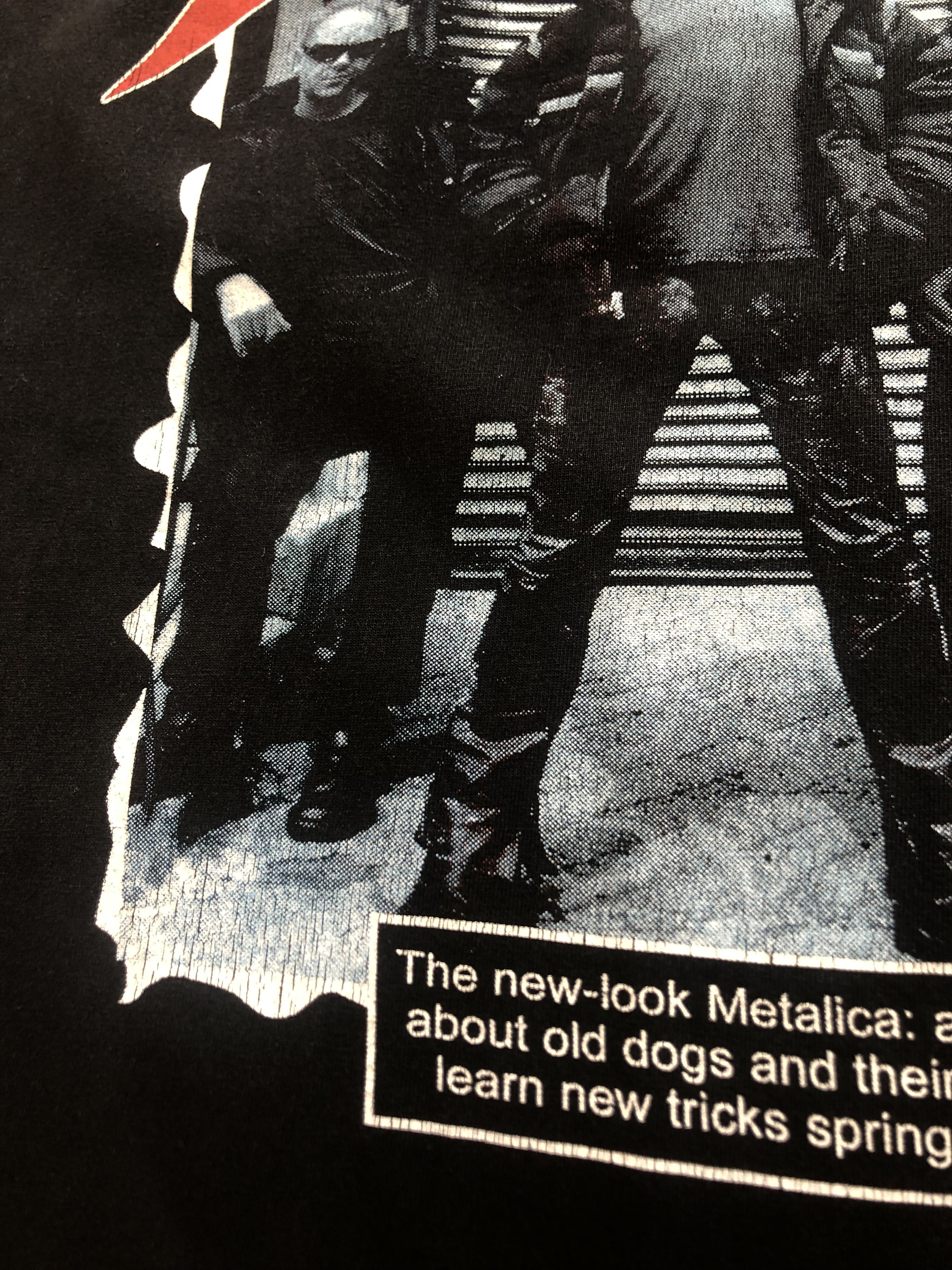 Band Tees × Metallica × Vintage Vintage 90's Metallica Rare Band Tee Drill Hype y2k Rock Size US XL / EU 56 / 4 - 7 Thumbnail
