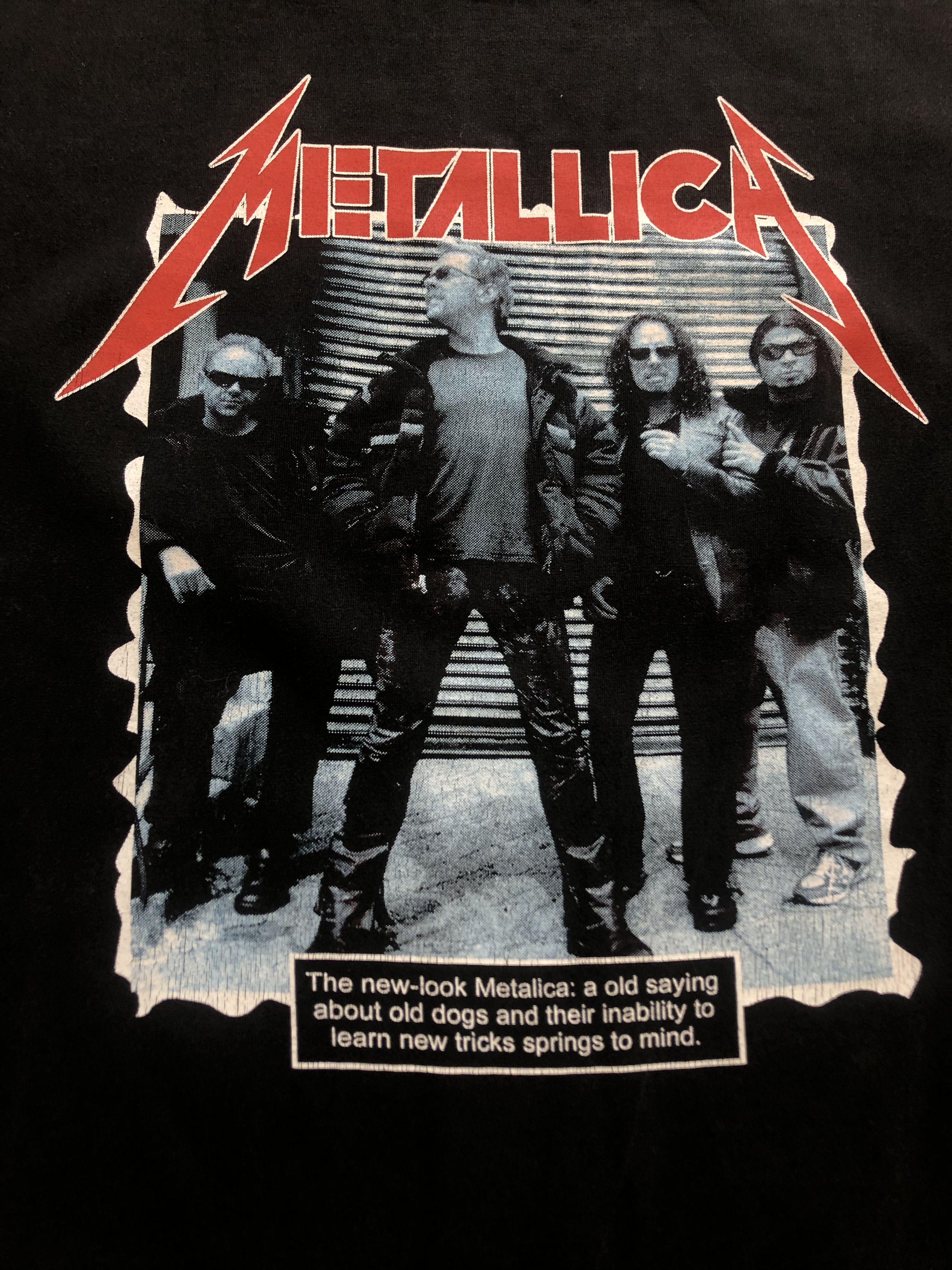 Band Tees × Metallica × Vintage Vintage 90's Metallica Rare Band Tee Drill Hype y2k Rock Size US XL / EU 56 / 4 - 3 Thumbnail
