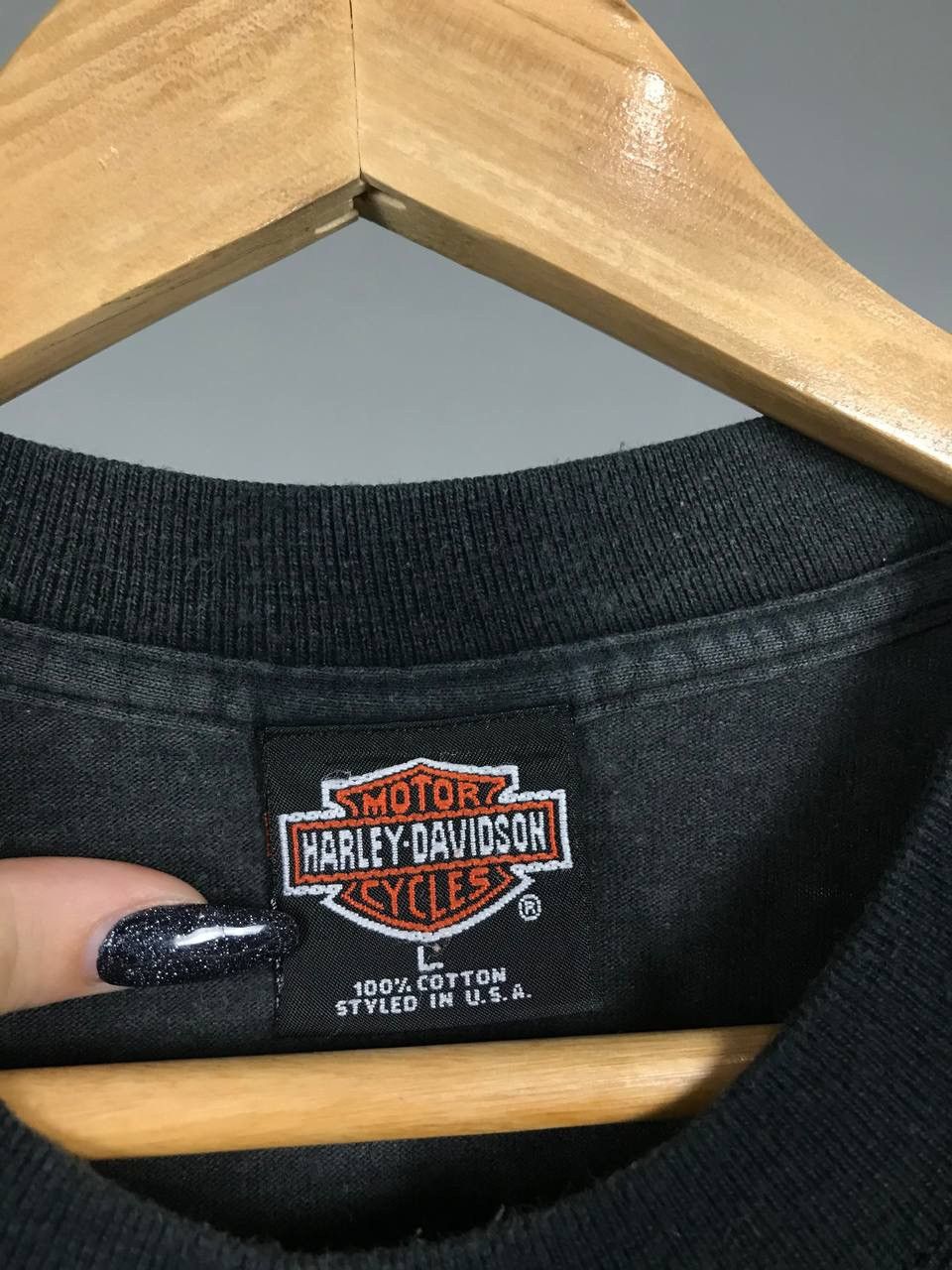 Vintage Harley Davidson 1997 twin cam 88 vintage overprinted tee Size US L / EU 52-54 / 3 - 6 Thumbnail