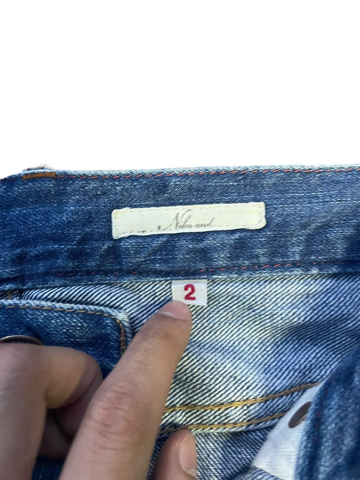 Japanese Brand Niko And Redline Denim Repair Size US 34 / EU 50 - 6 Thumbnail
