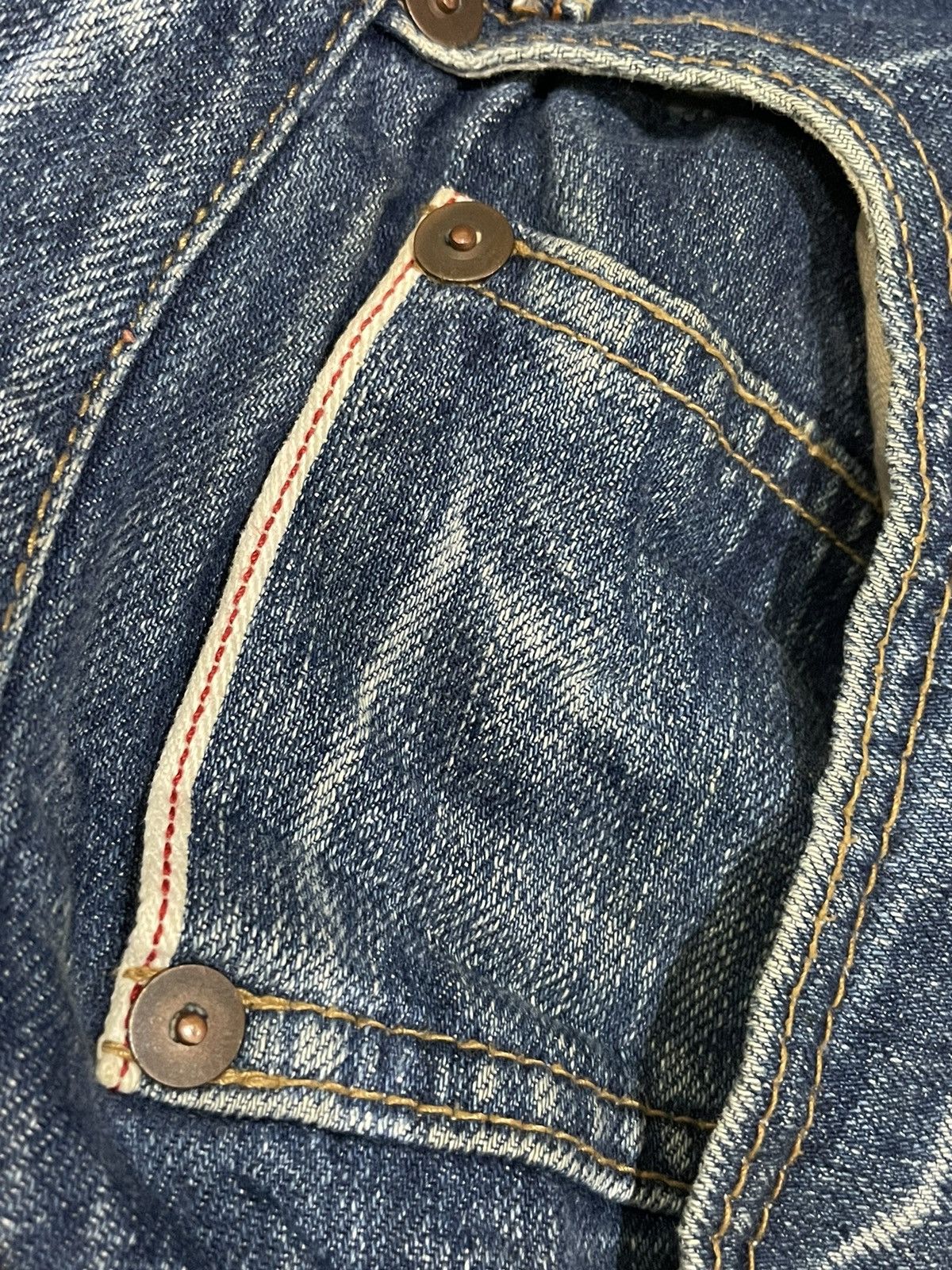 Japanese Brand Niko And Redline Denim Repair Size US 34 / EU 50 - 16 Thumbnail
