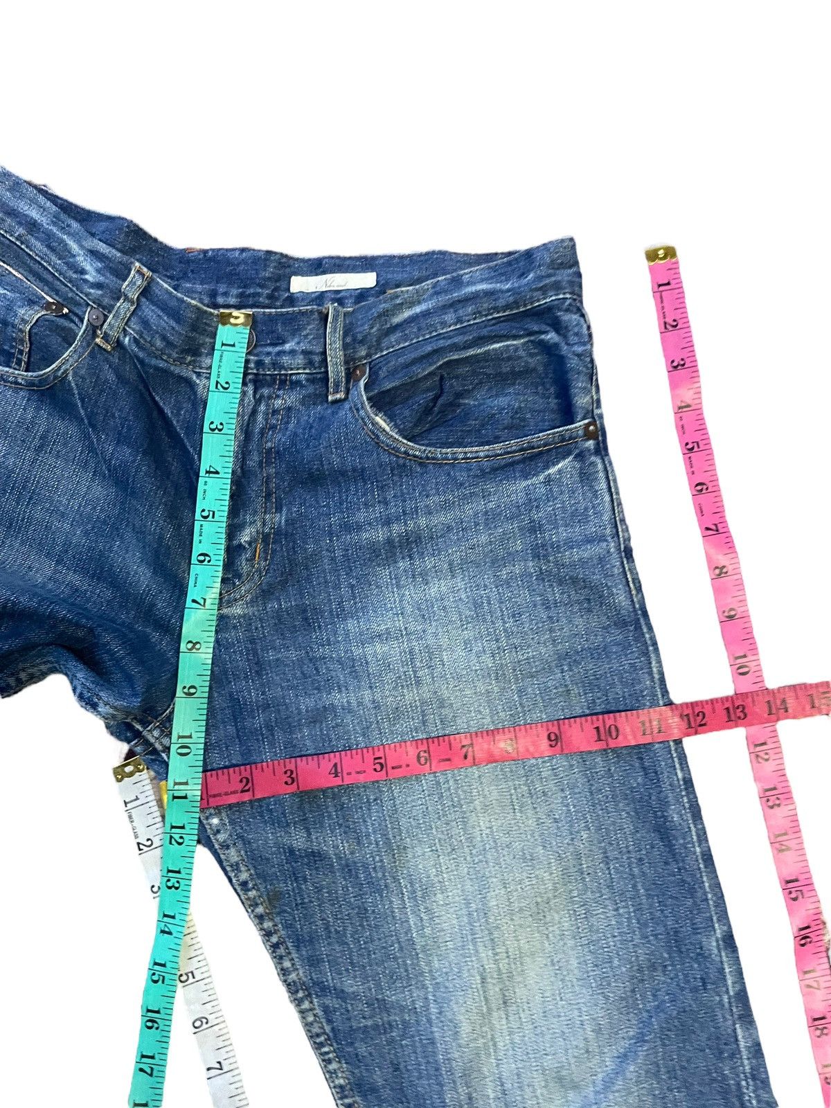 Japanese Brand Niko And Redline Denim Repair Size US 34 / EU 50 - 22 Thumbnail