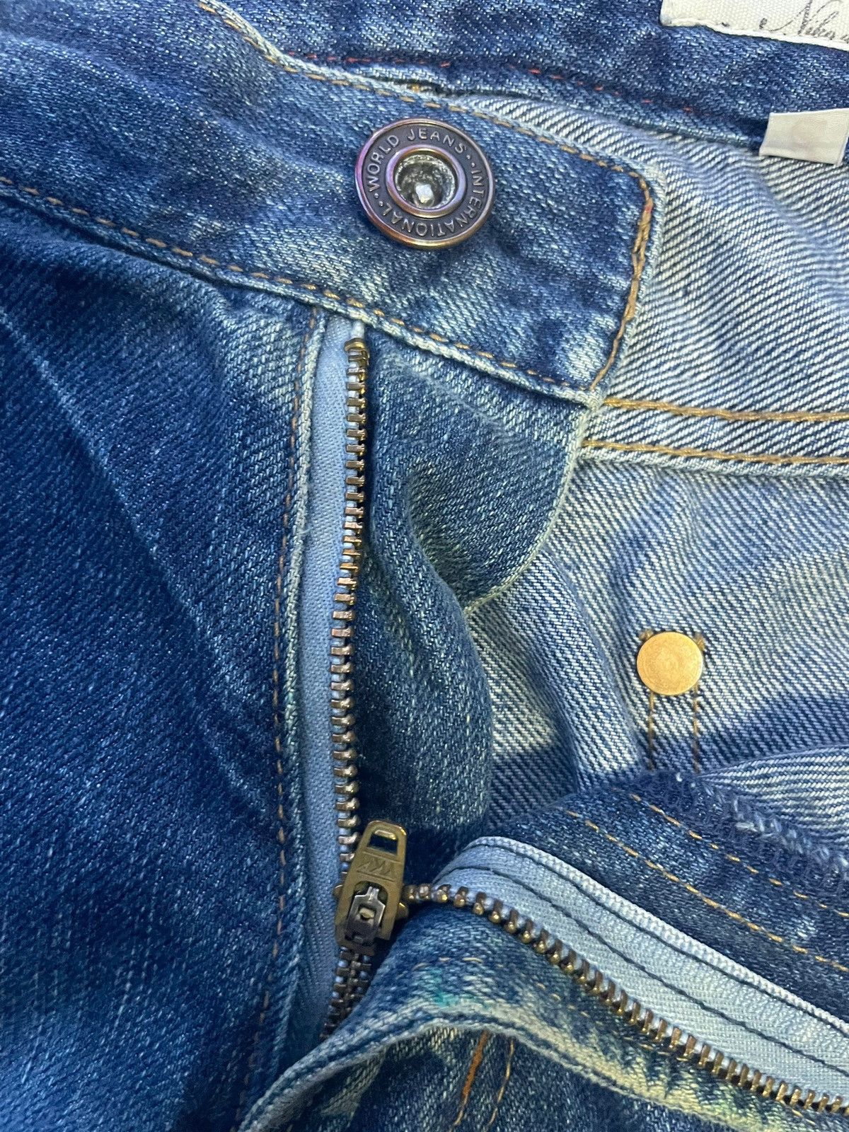 Japanese Brand Niko And Redline Denim Repair Size US 34 / EU 50 - 5 Thumbnail