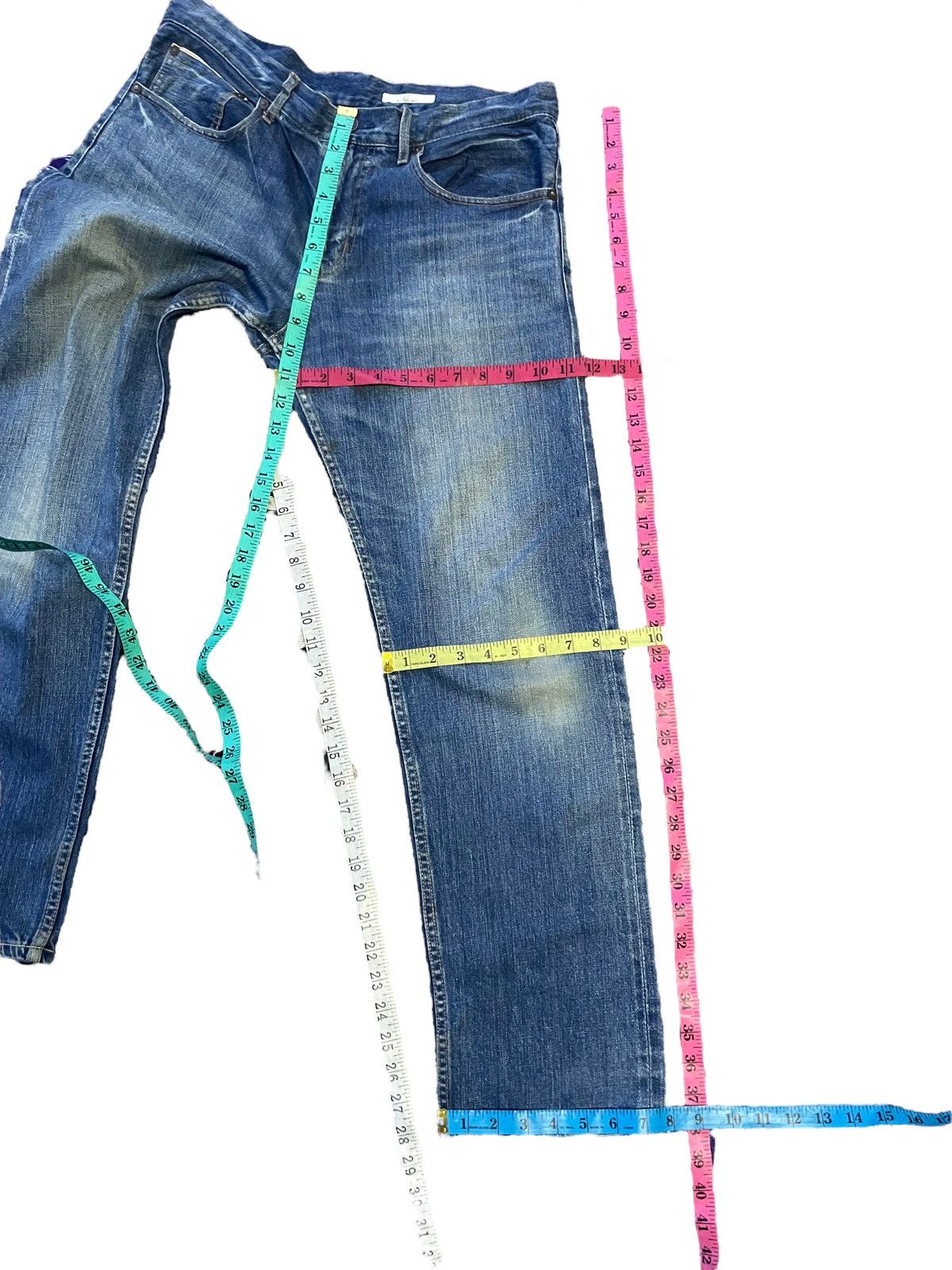 Japanese Brand Niko And Redline Denim Repair Size US 34 / EU 50 - 24 Thumbnail