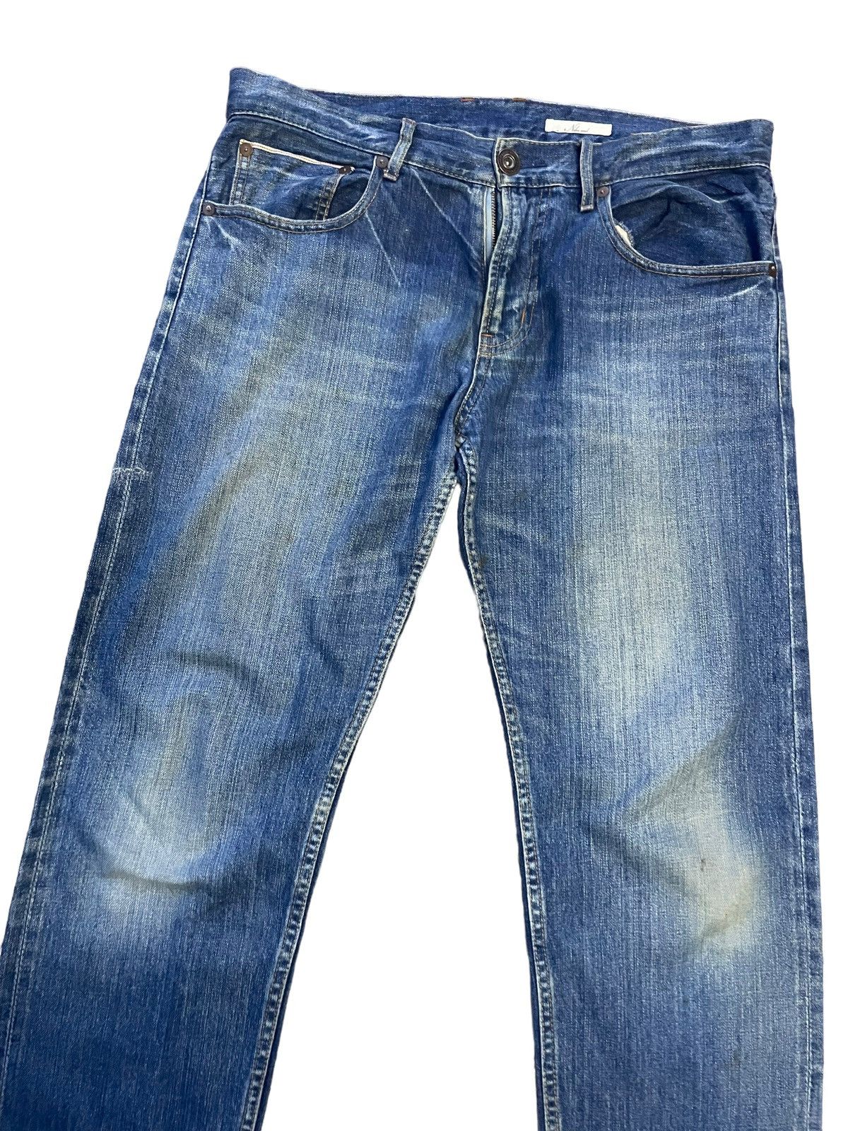 Japanese Brand Niko And Redline Denim Repair Size US 34 / EU 50 - 2 Thumbnail