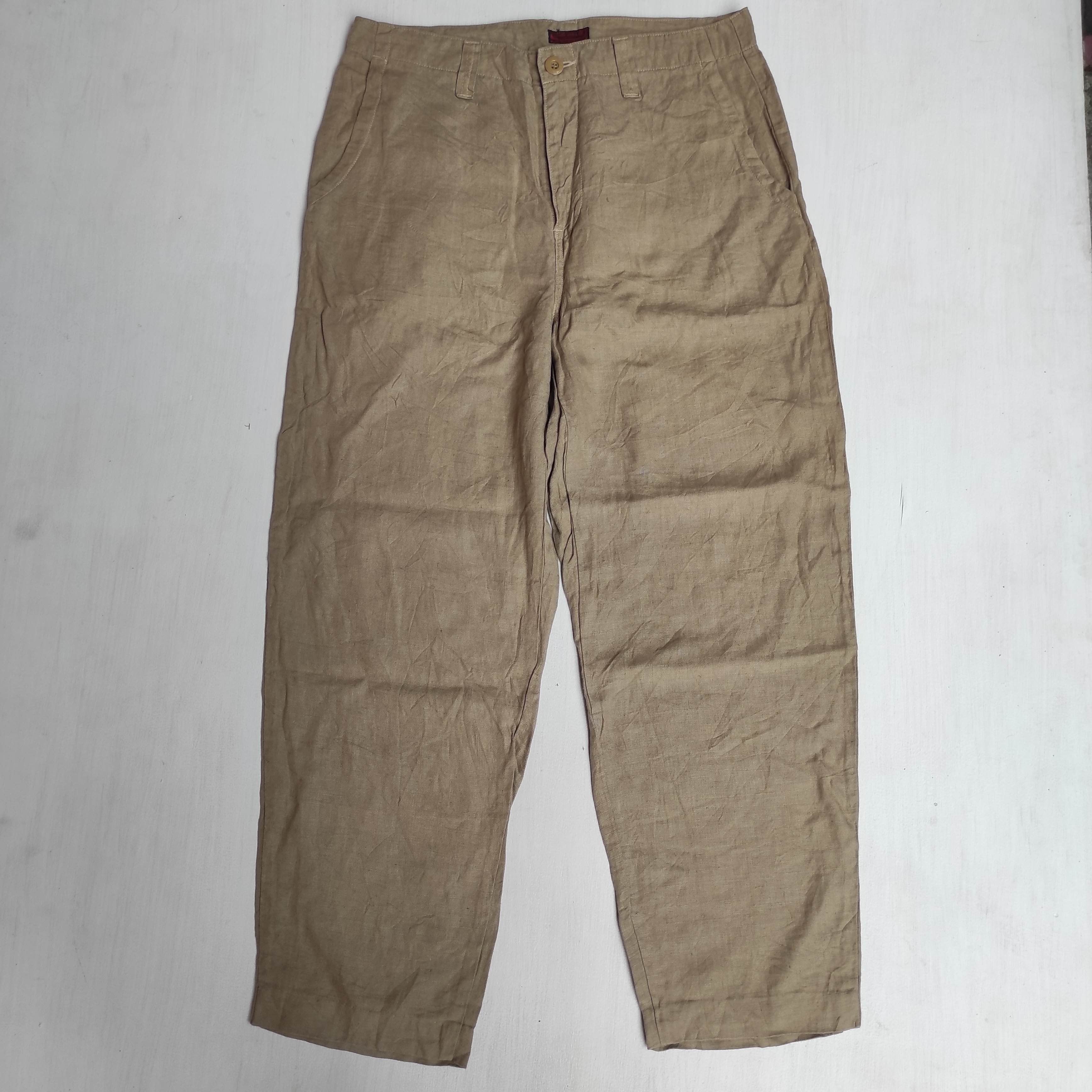 Vintage Vintage John Bull Linen Pants Size US 34 / EU 50 - 2 Preview
