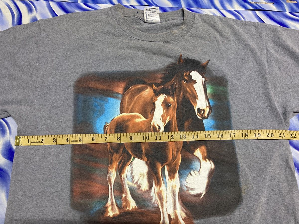 Habitat Vintage 90s Busch Gardens Wild Horses Tee Size US L / EU 52-54 / 3 - 5 Thumbnail