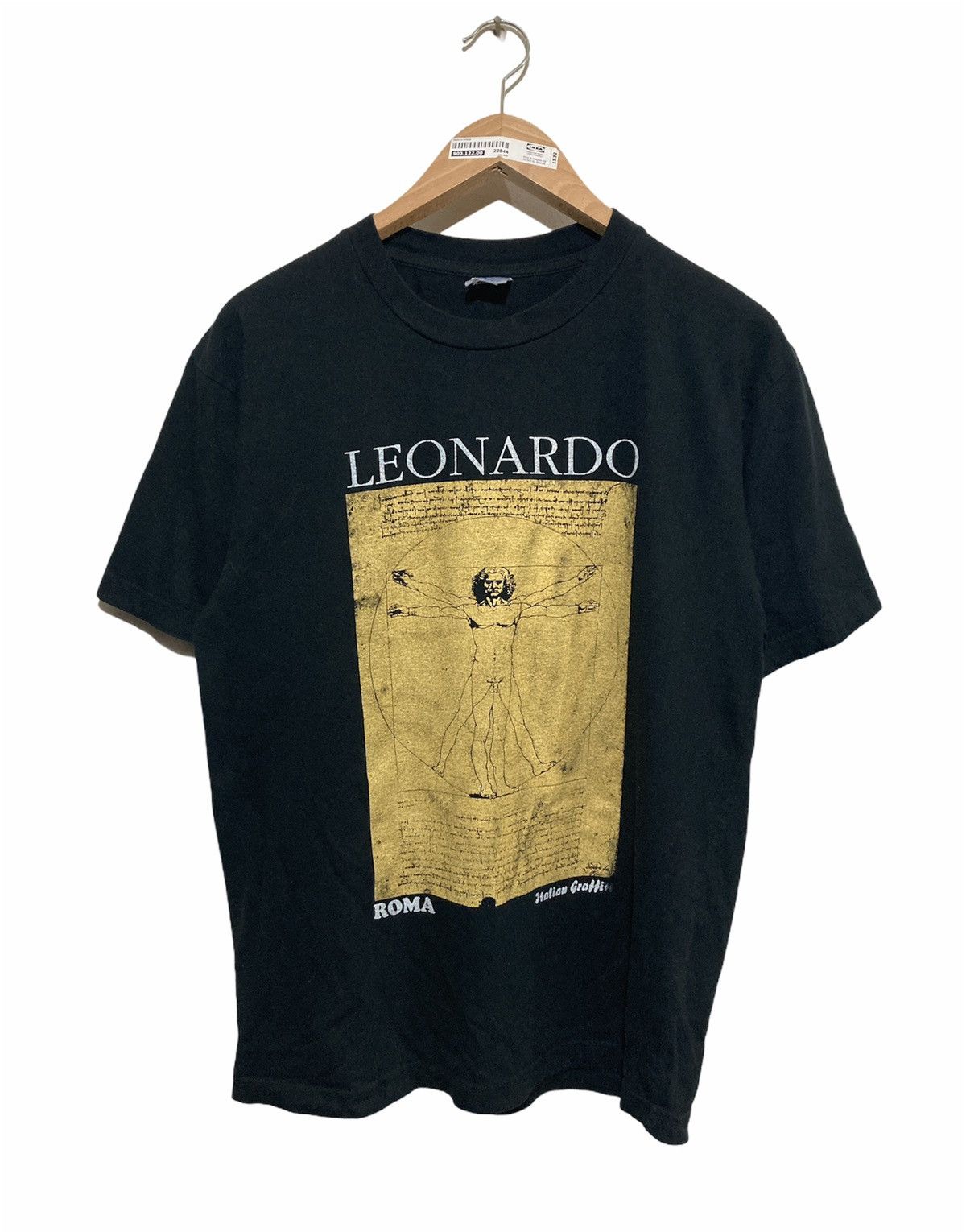 Arts & Science Vintage Leonardo Da Vinci Vitruvian Tee Size US M / EU 48-50 / 2 - 1 Thumbnail
