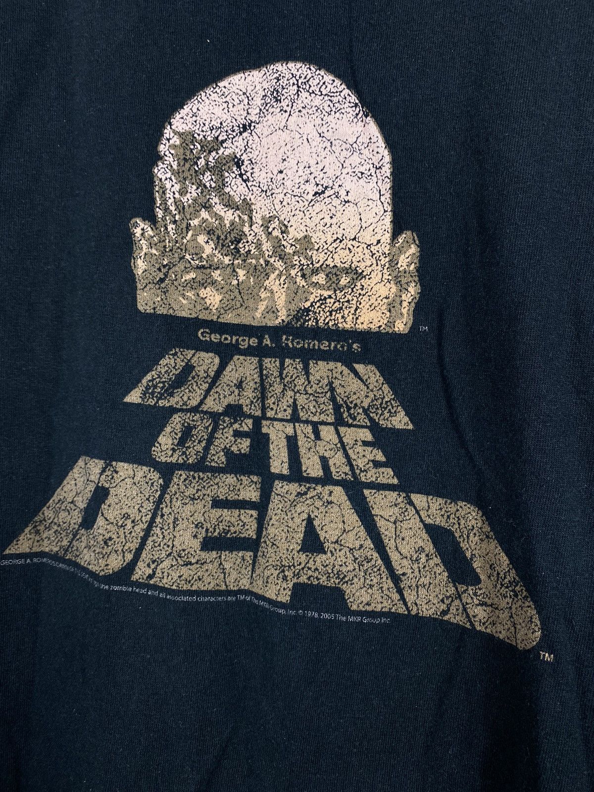 Band Tees × Vintage Dawn Of The Dead 1978 2005 Size US S / EU 44-46 / 1 - 4 Thumbnail