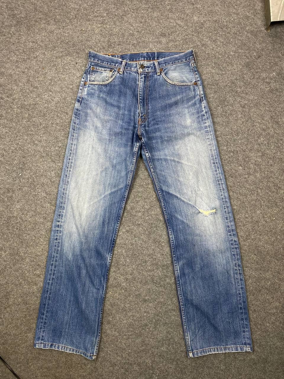 image of Vintage Levis 503 Distressed Denim Nice Design, Men's (Size 32)