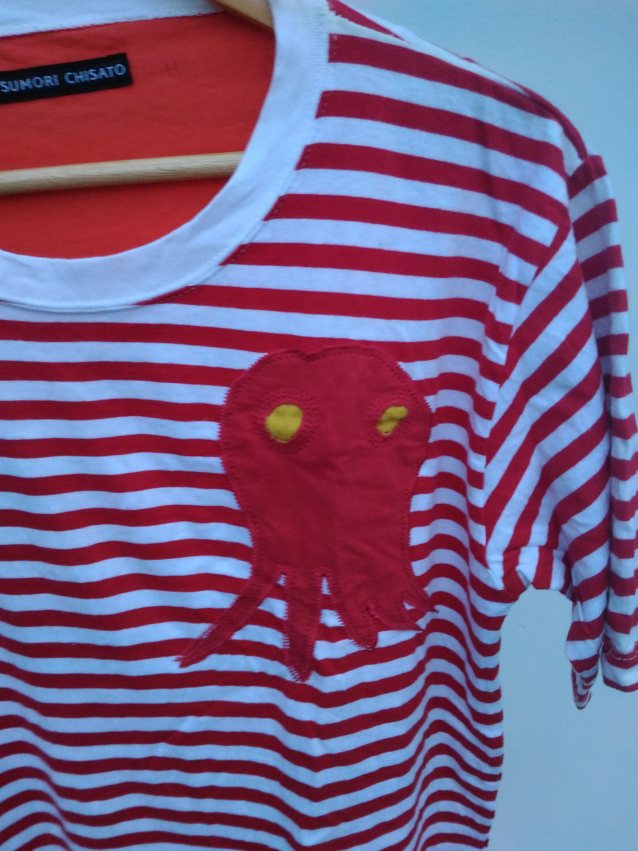 Japanese Brand Octopus Stripes T-shirt Size M Size US M / EU 48-50 / 2 - 2 Thumbnail