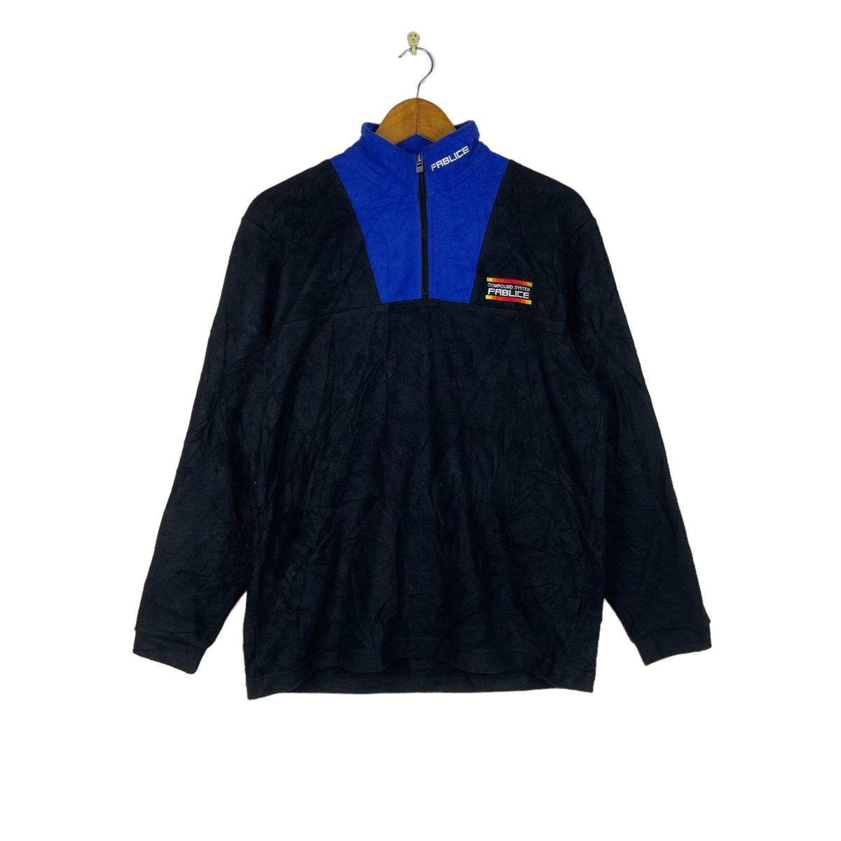 vintage fablice compound system fleece sweatshirt