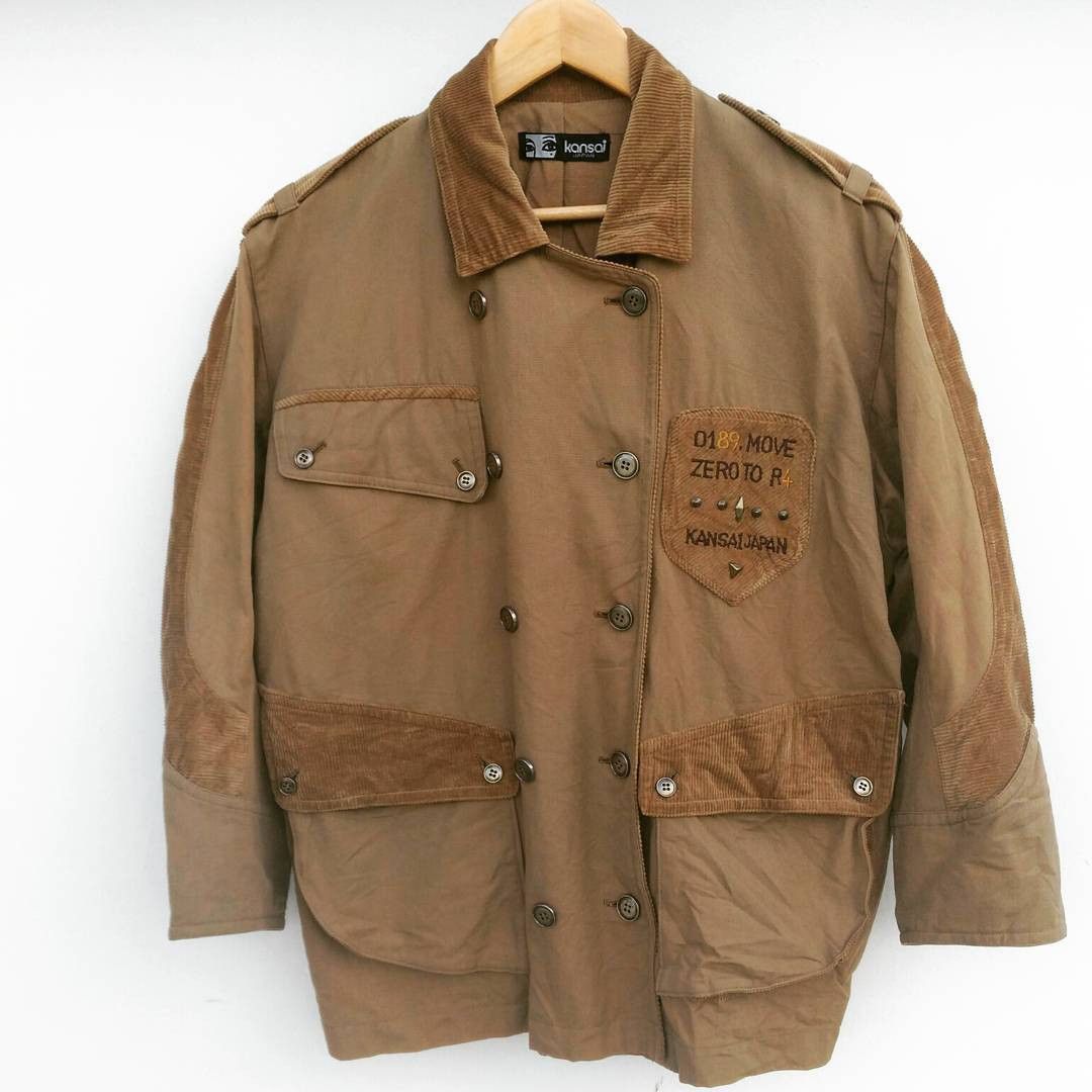 Kansai Yamamoto RARE! Vintage Kansai Yamamoto EYE Military Jacket Size US L / EU 52-54 / 3 - 2 Thumbnail