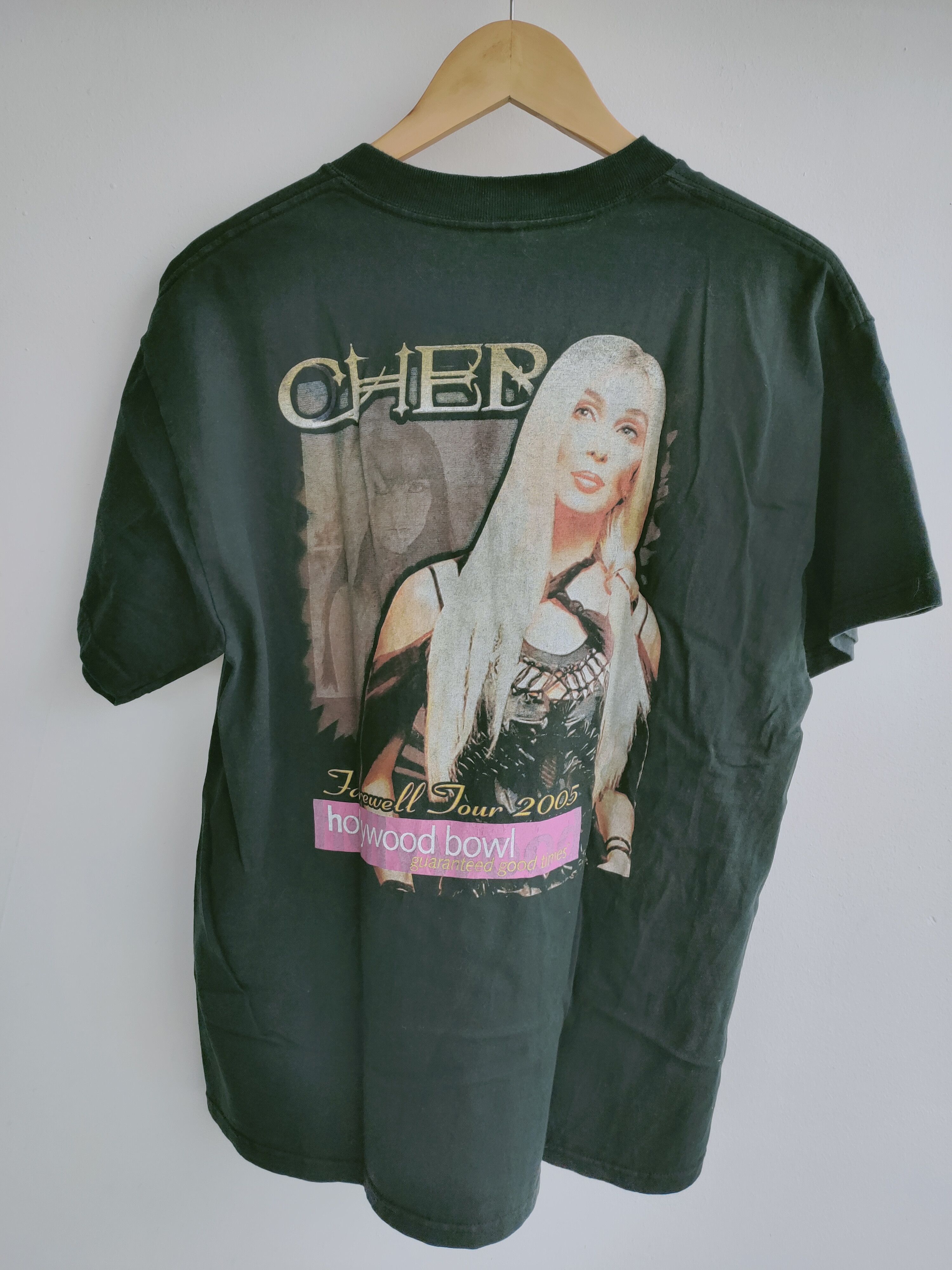 Band Tees Rare Vintage Cher Farewell Tour 2005 Tee Size US L / EU 52-54 / 3 - 4 Thumbnail