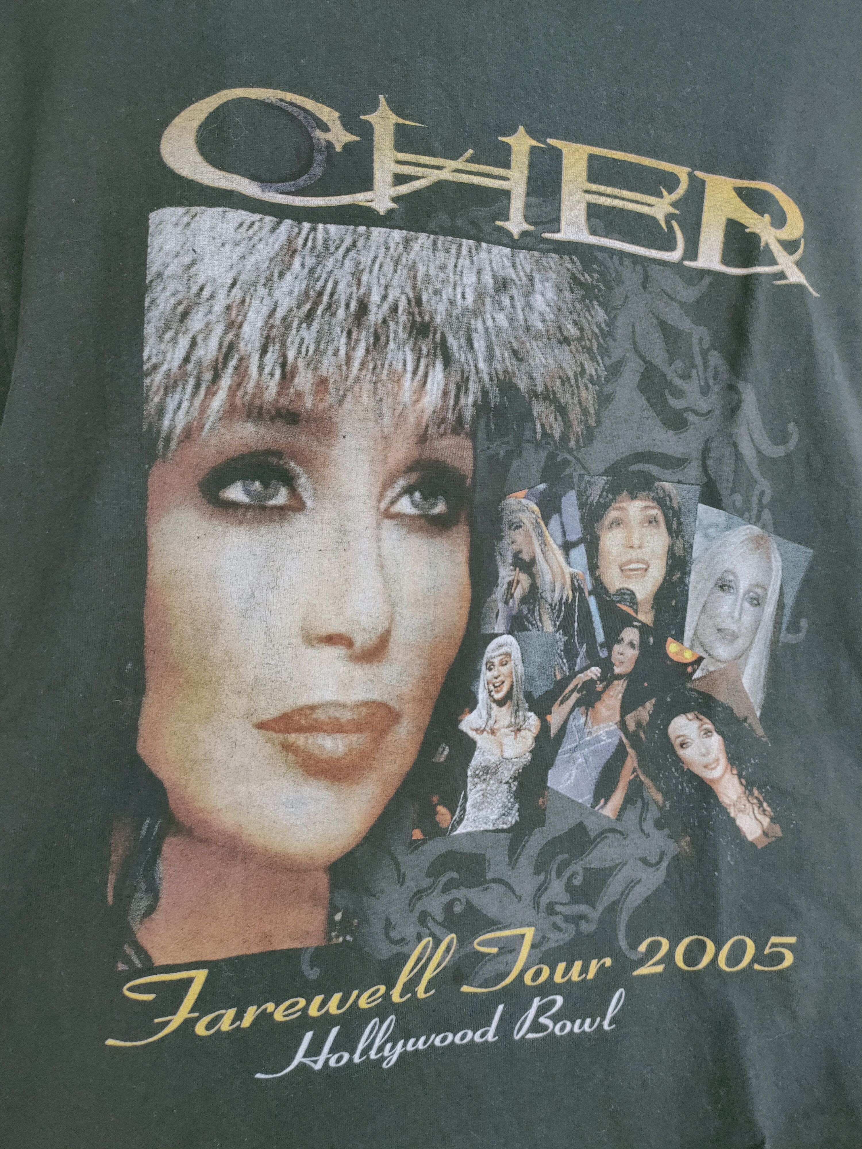 Band Tees Rare Vintage Cher Farewell Tour 2005 Tee Size US L / EU 52-54 / 3 - 1 Thumbnail