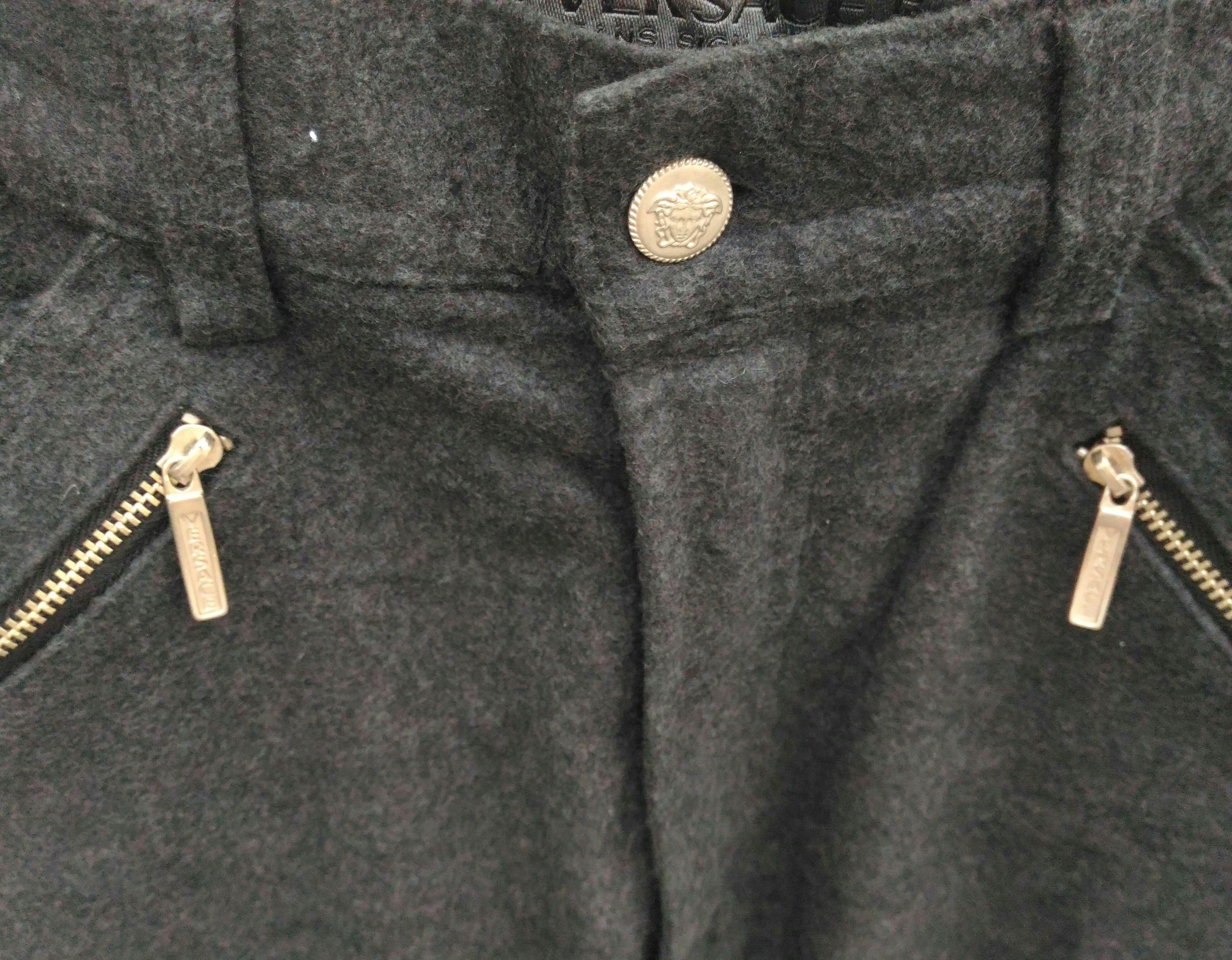 Versace Made in Italy Vintage Versace Punk, Rock Pants Slim Fit Size US 30 / EU 46 - 1 Thumbnail