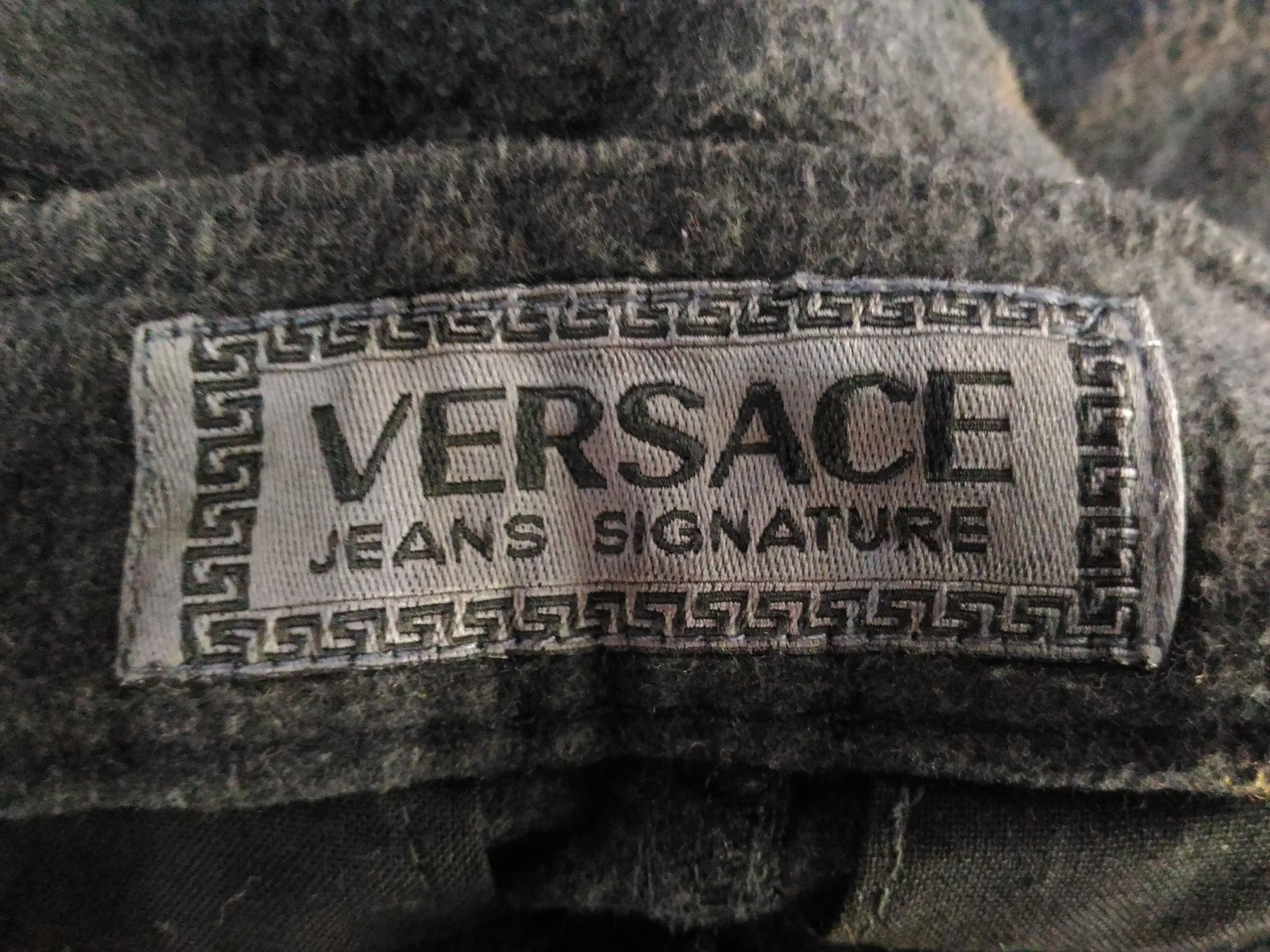 Versace Made in Italy Vintage Versace Punk, Rock Pants Slim Fit Size US 30 / EU 46 - 6 Thumbnail