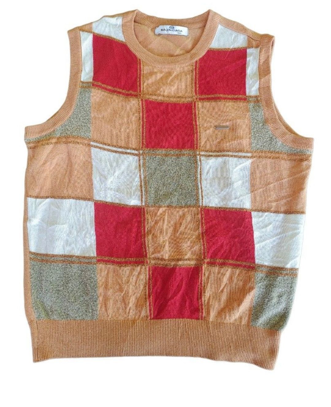 Balenciaga Final Drop!Vintage Balenciaga Vest Size US M / EU 48-50 / 2 - 2 Thumbnail