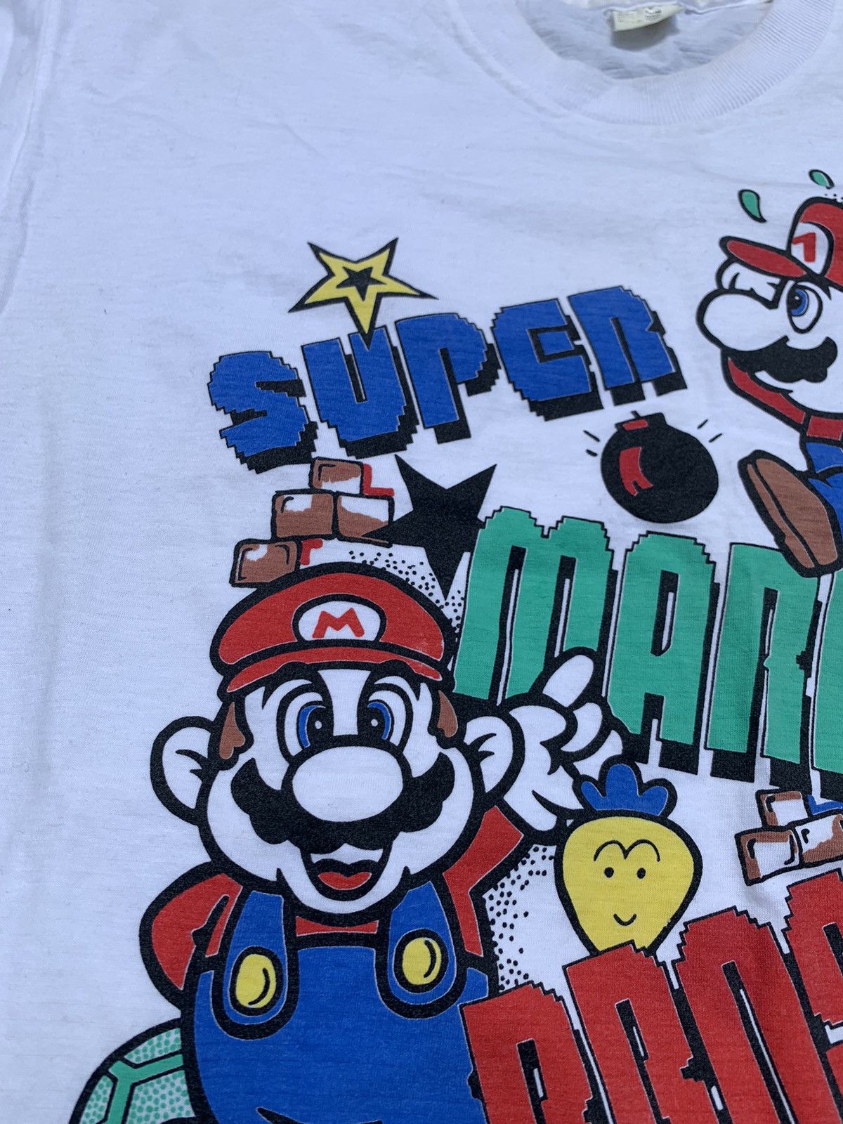 Nintendo Vintage 1993 Nintendo Super Mario Bros Size US L / EU 52-54 / 3 - 12 Thumbnail