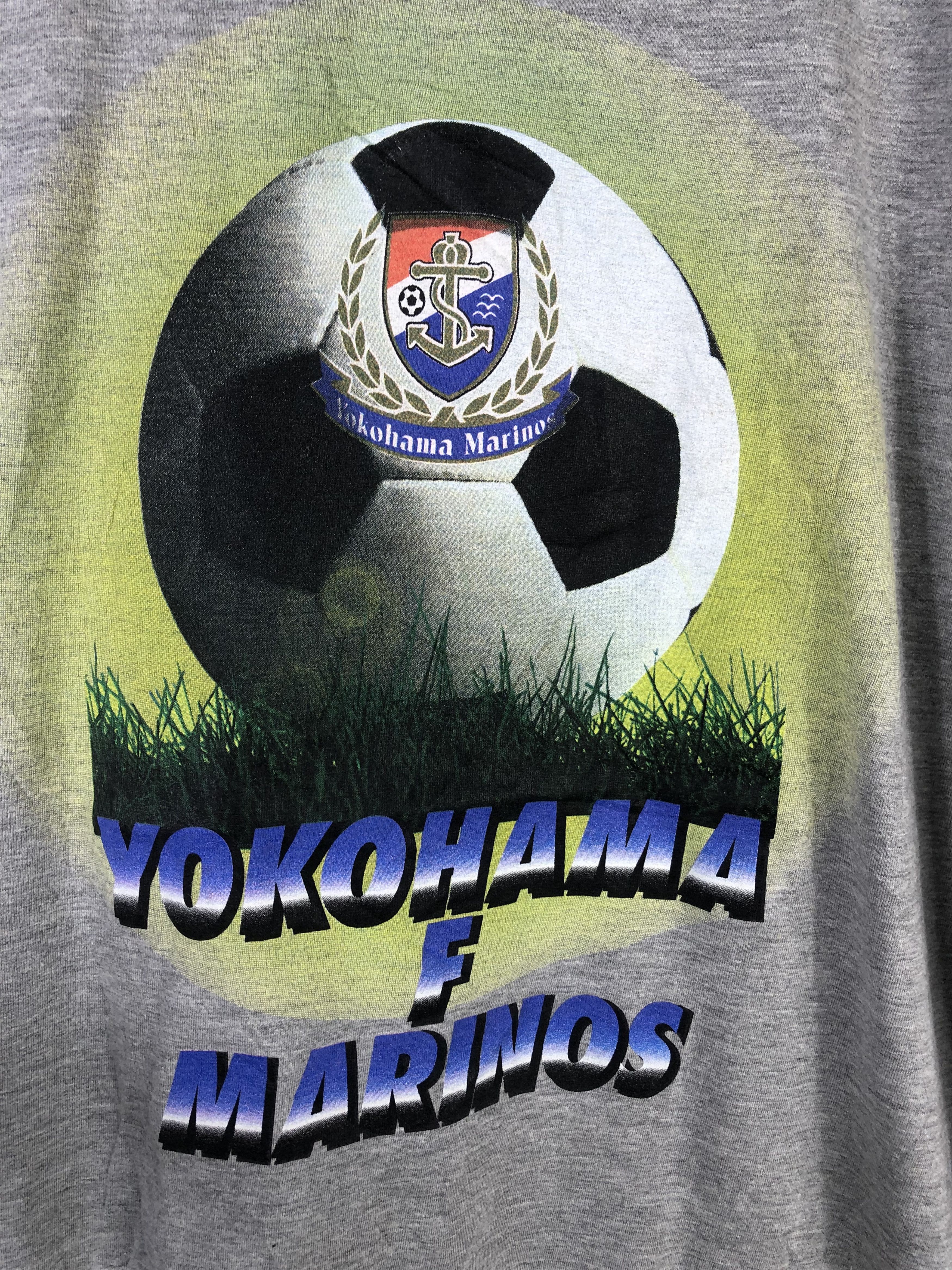 Japanese Brand Vintage Yokohama Marinos Tshirt Size US L / EU 52-54 / 3 - 2 Thumbnail