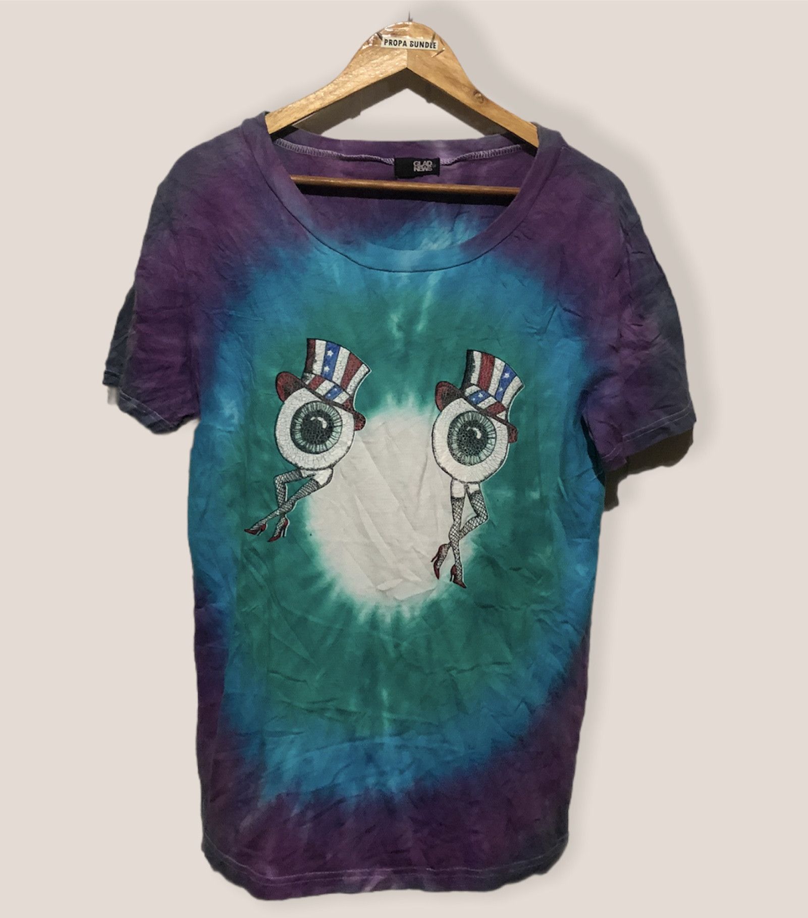 Glad News Tye Dye Tshirt