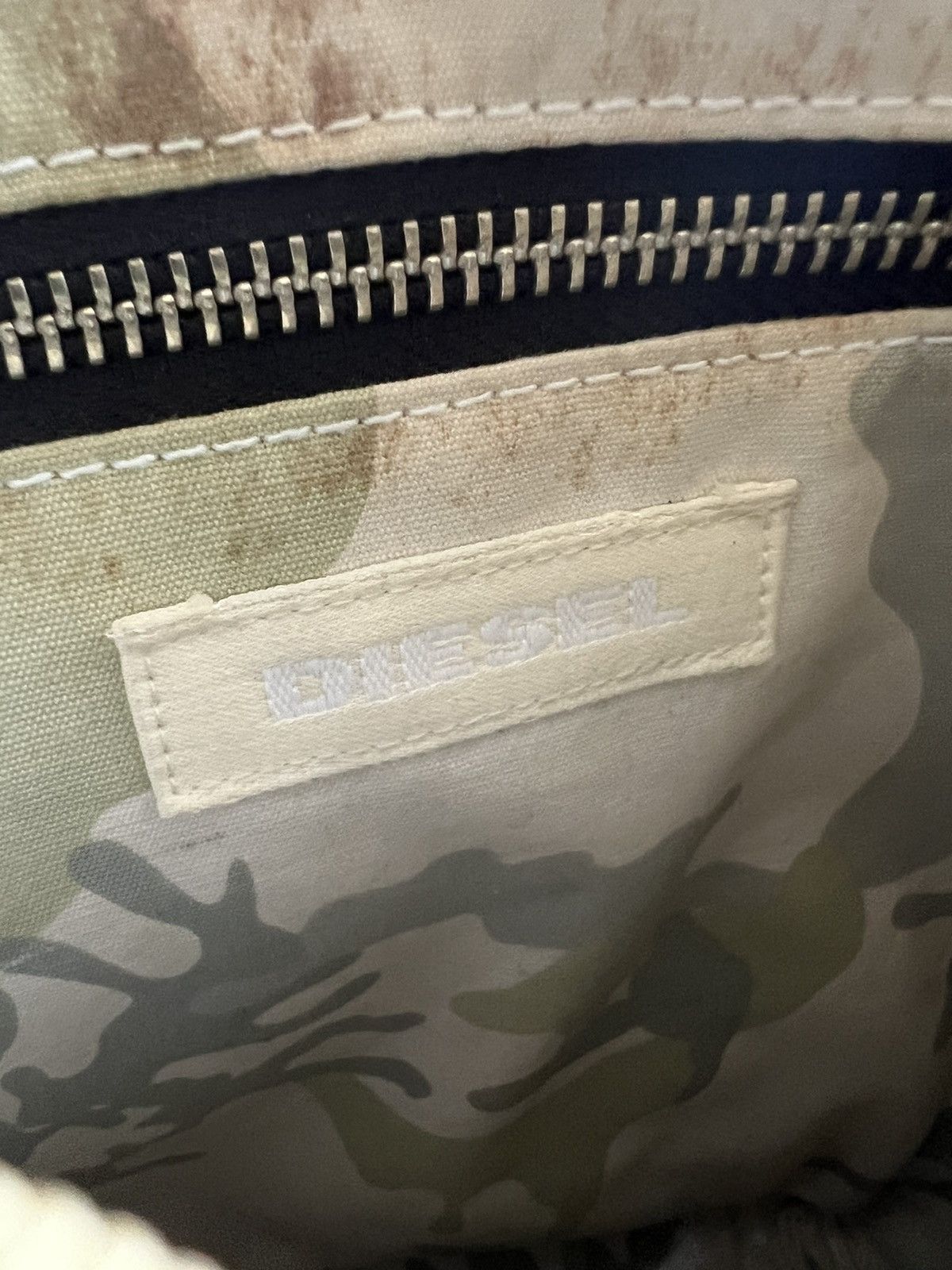 Diesel Y2K Diesel Fly Wheel Style 100 Tactical Parachute Sling Bag Size ONE SIZE - 13 Thumbnail
