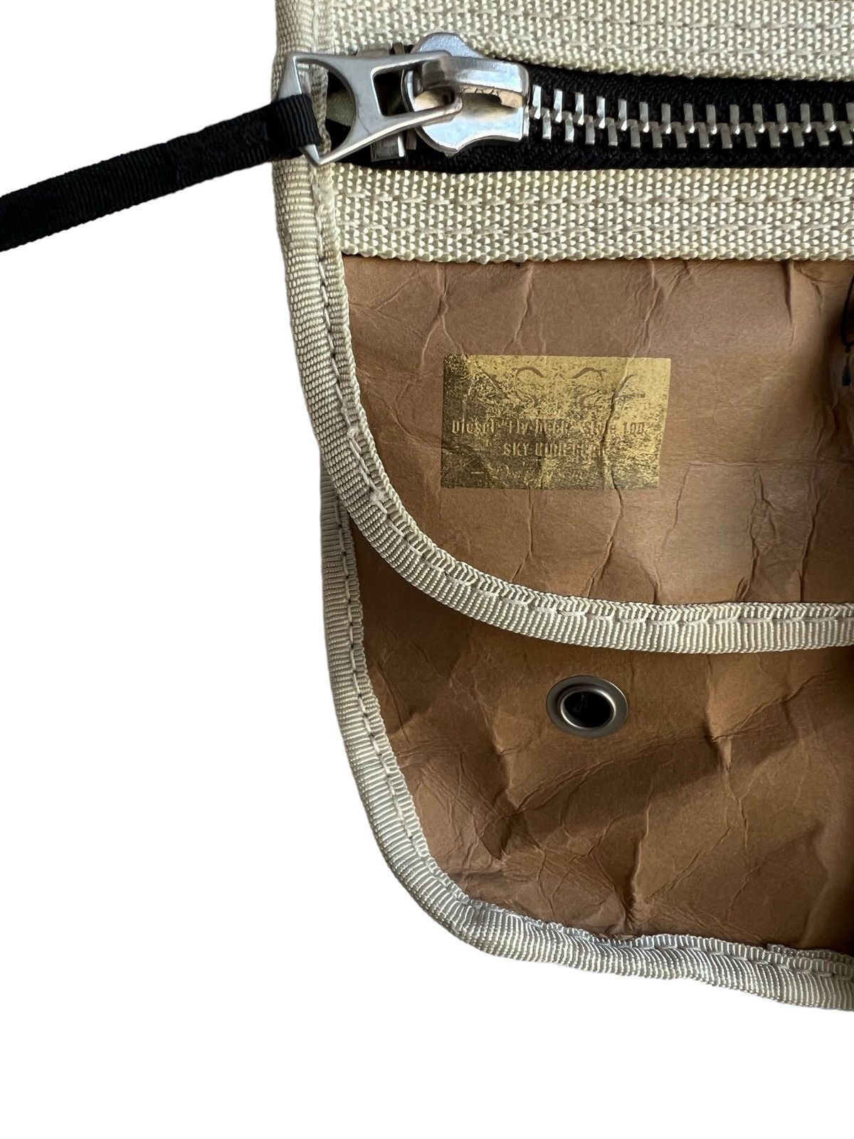 Diesel Y2K Diesel Fly Wheel Style 100 Tactical Parachute Sling Bag Size ONE SIZE - 10 Thumbnail