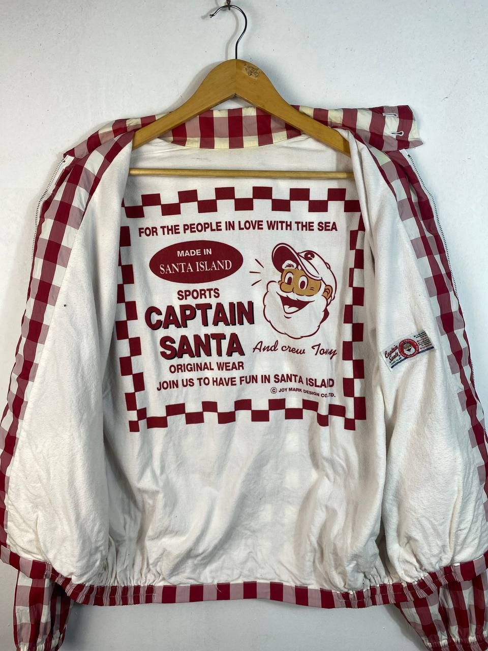 Japanese Brand vintage captain santa checkered jacket nice design Size US L / EU 52-54 / 3 - 1 Thumbnail