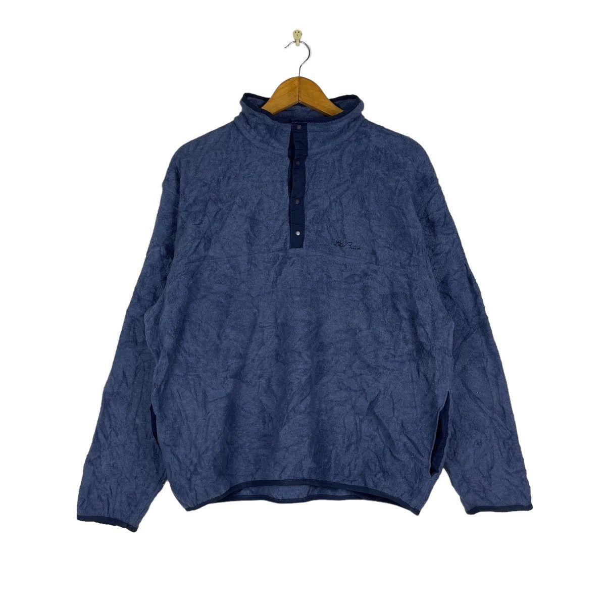 L.L. Bean vintage ll bean half button fleece sweatshirt Size US M / EU 48-50 / 2 - 1 Thumbnail