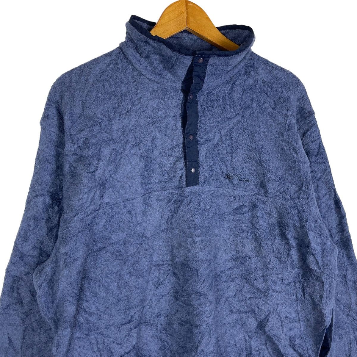 L.L. Bean vintage ll bean half button fleece sweatshirt Size US M / EU 48-50 / 2 - 3 Thumbnail